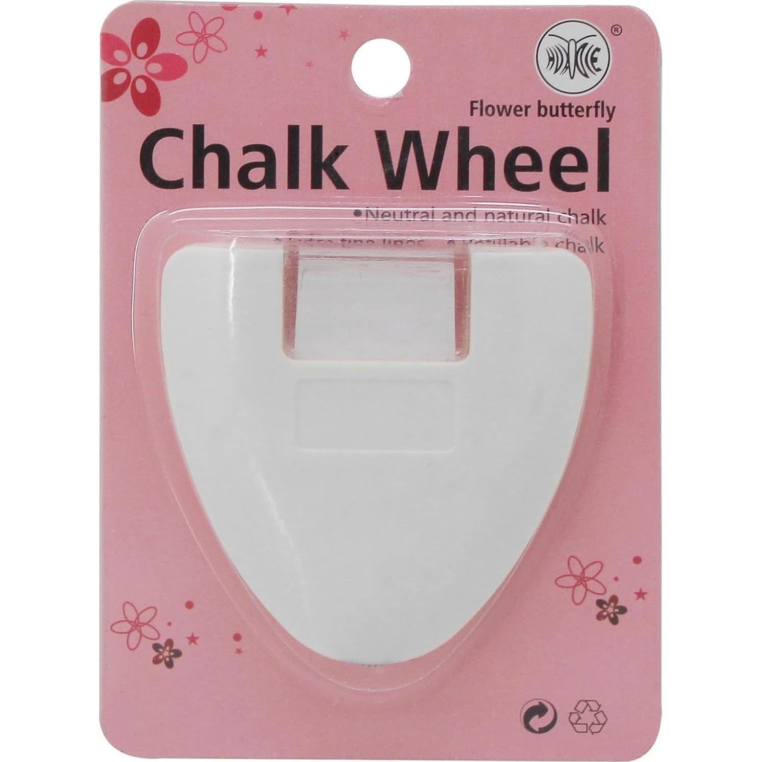 Rueda de Tiza YEQIN para Costura 6.35 cm - Color Blanco