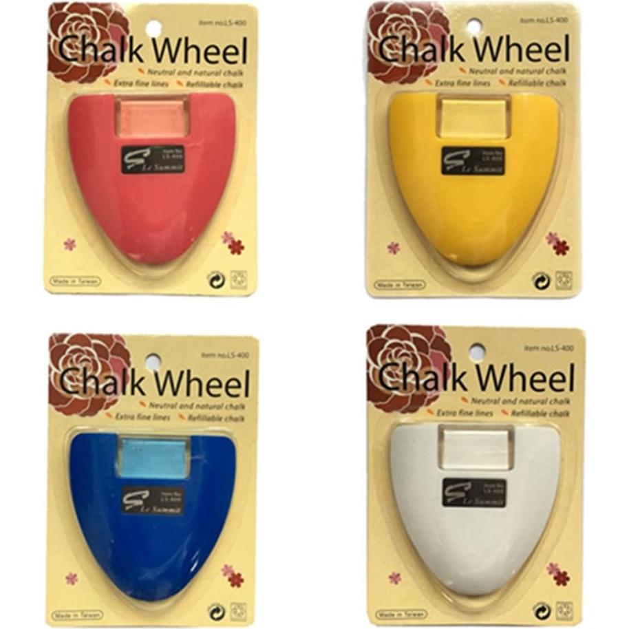 Rueda de Tiza YEQIN para Costura 6.35 cm - Color Blanco