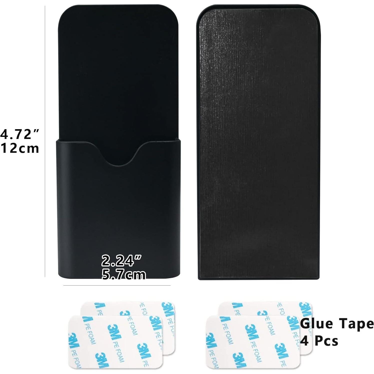 Soporte Magnético para Marcadores 2 Pcs noonebutyou Negro