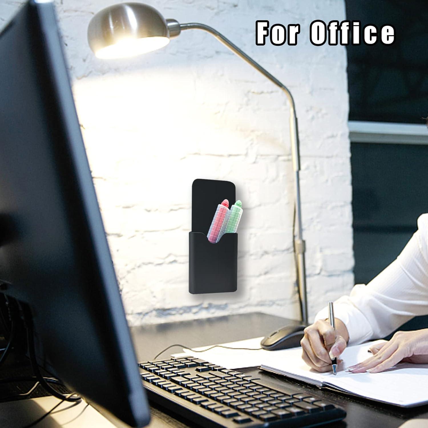 Soporte Magnético para Marcadores 2 Pcs noonebutyou Negro