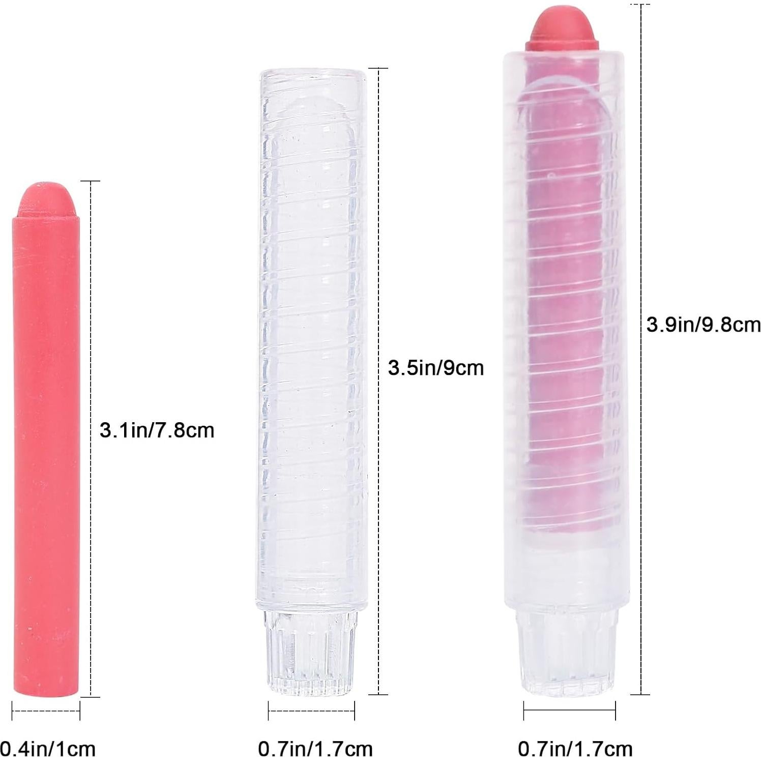 Tiza Sin Polvo DODHEG 12 Pcs Multicolor para Pizarrón