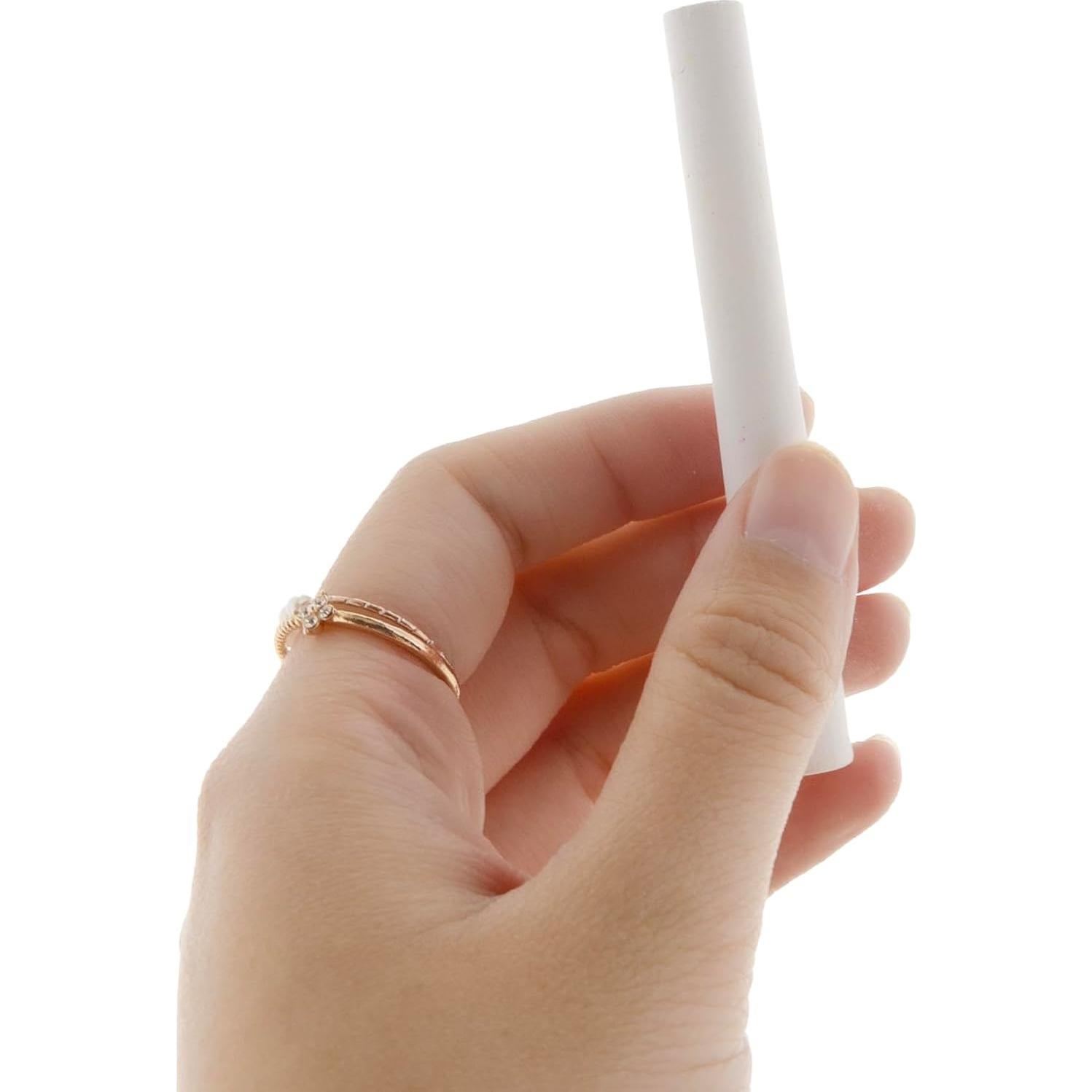 Tiza Blanca BAZIC 24 Piezas para Pizarra y Manualidades