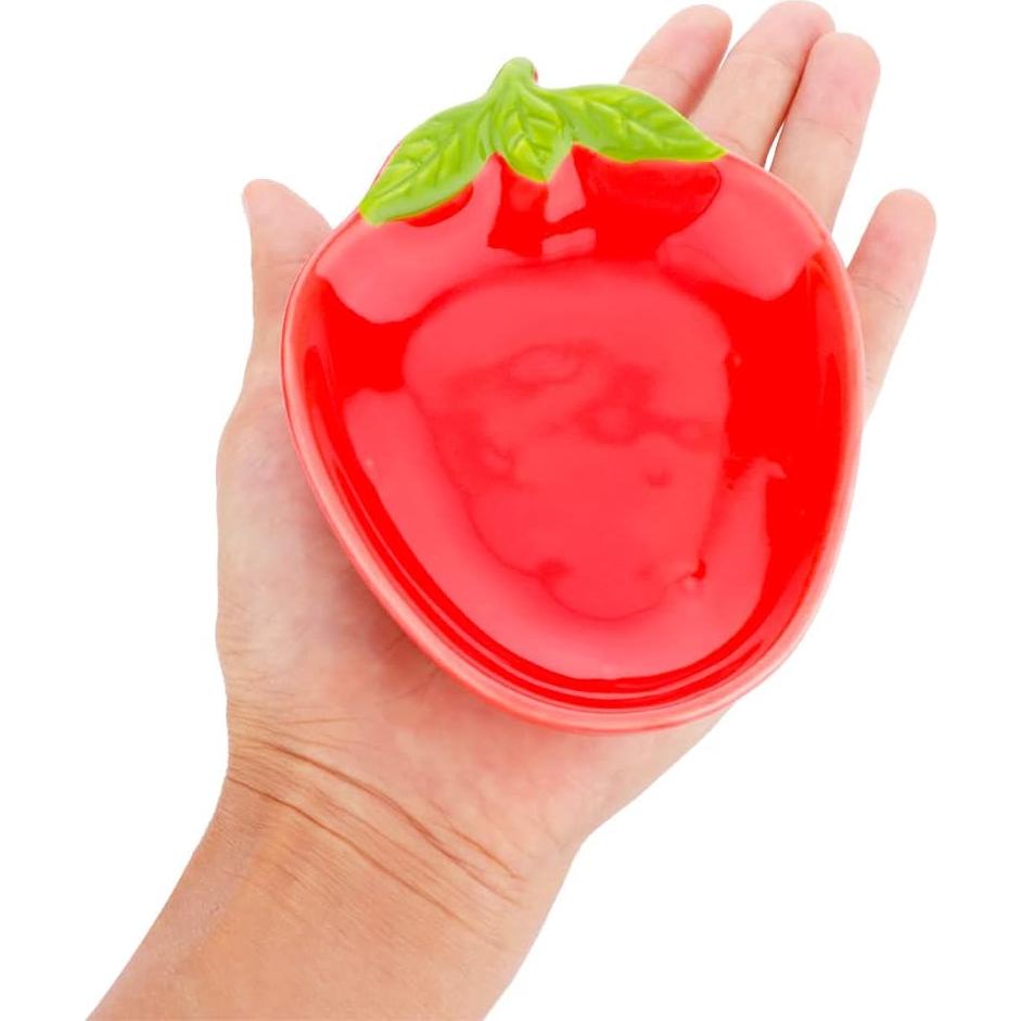 Tazón de Cerámica para Hámster VTurboWay - 2 Pcs, Antivuelco