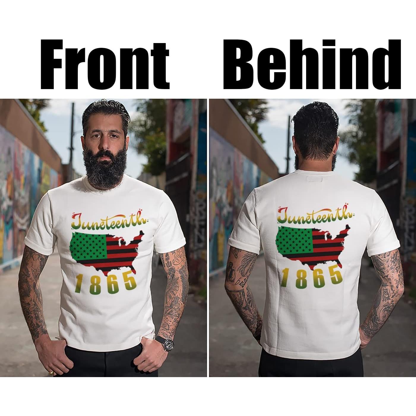 Calcomanías de Transferencia de Calor Juneteenth Foweso - 3 Piezas