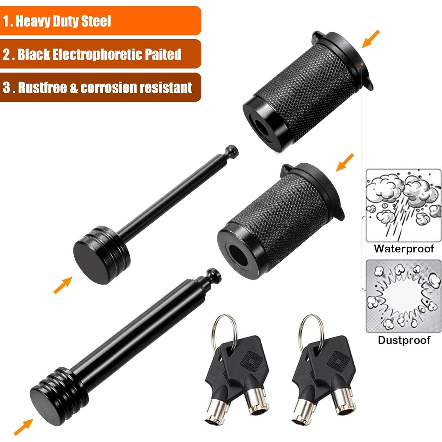 Conjunto de Cerraduras CZC AUTO para Enganche 5/8" y 1/4"