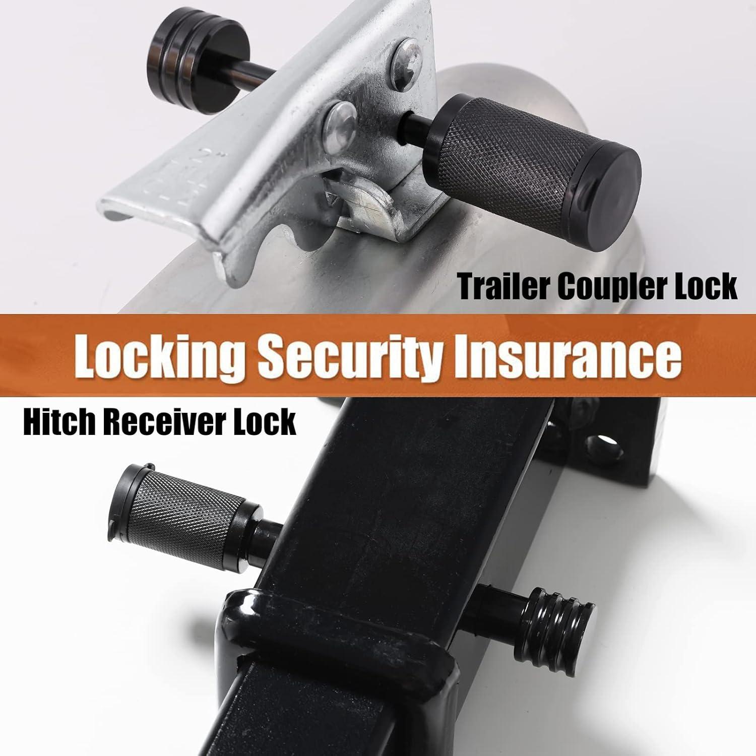 Conjunto de Cerraduras CZC AUTO para Enganche 5/8" y 1/4"