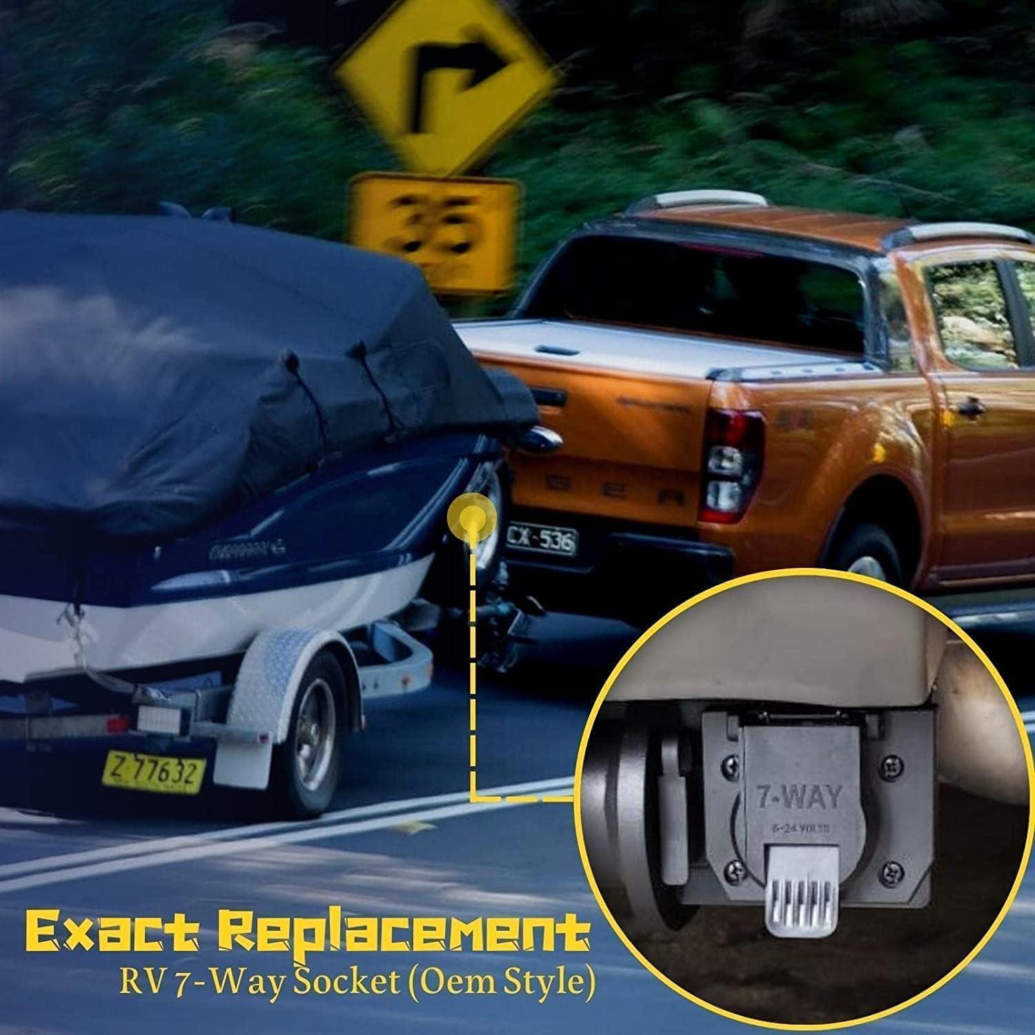 Arnés de Cableado USCAR 7 Pines MECMO para Remolque