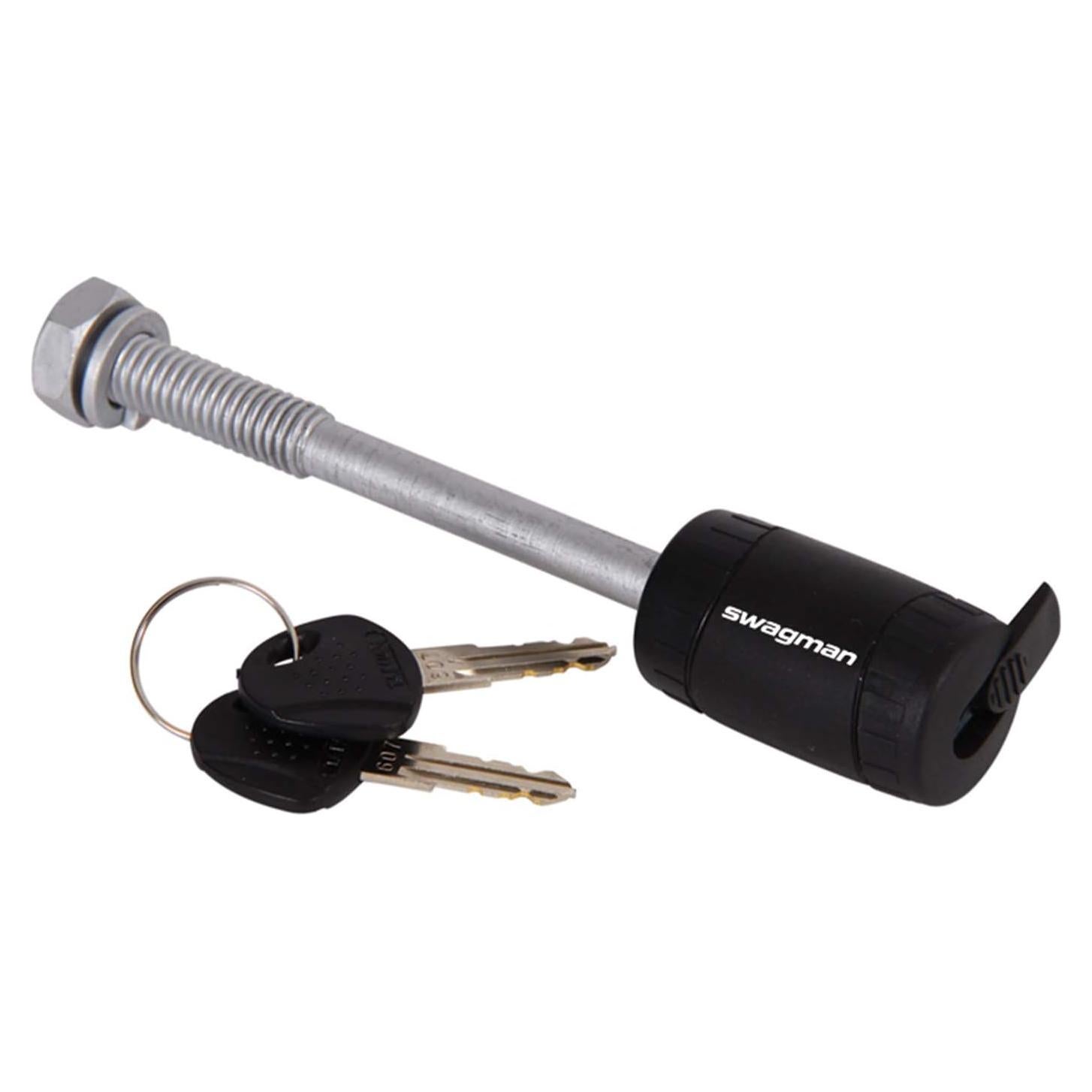 Pasador de Enganche Roscado 1/2" Swagman Antivibración Negro