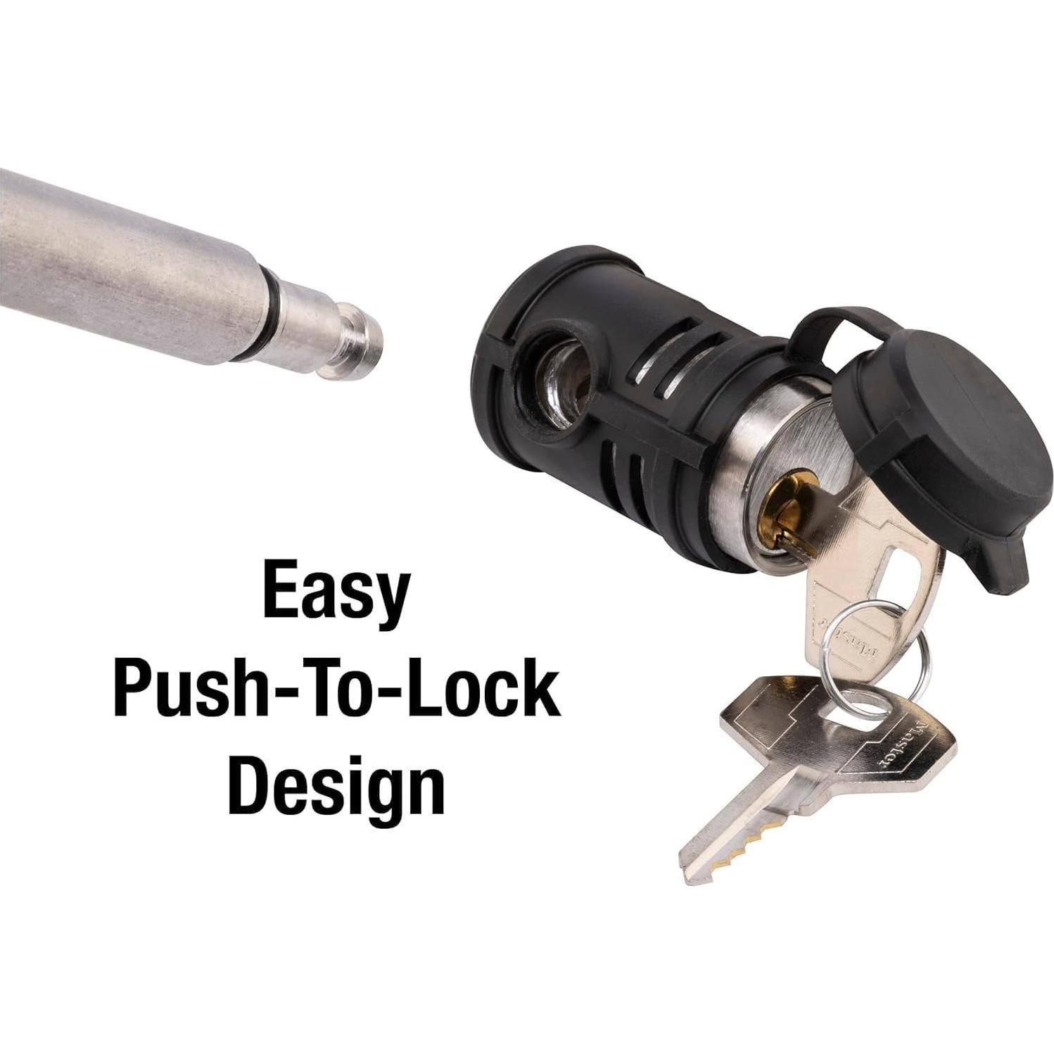 Cerradura de receptor Master Lock 1480DAT Acero Inoxidable 15.88mm