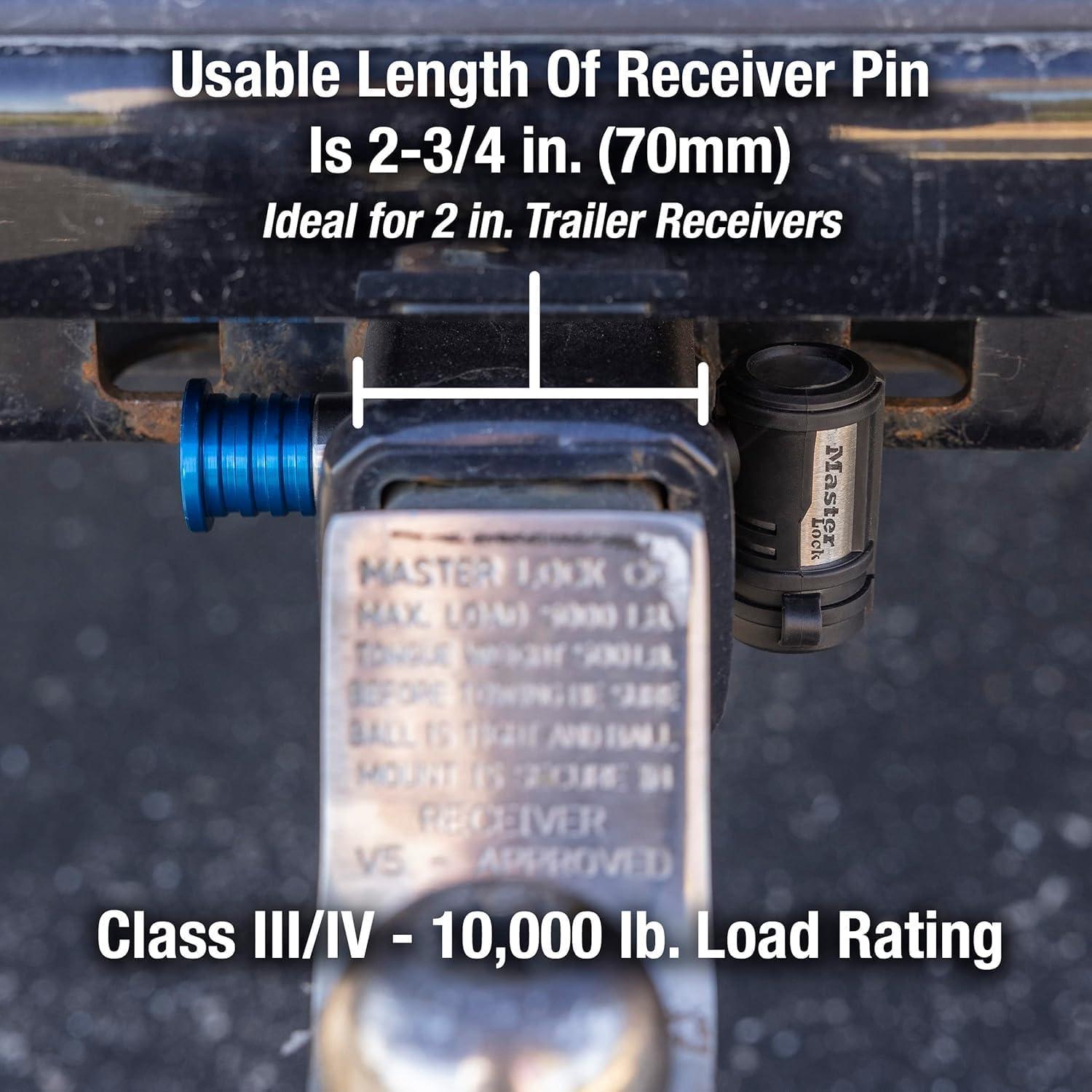 Cerradura de receptor Master Lock 1480DAT Acero Inoxidable 15.88mm