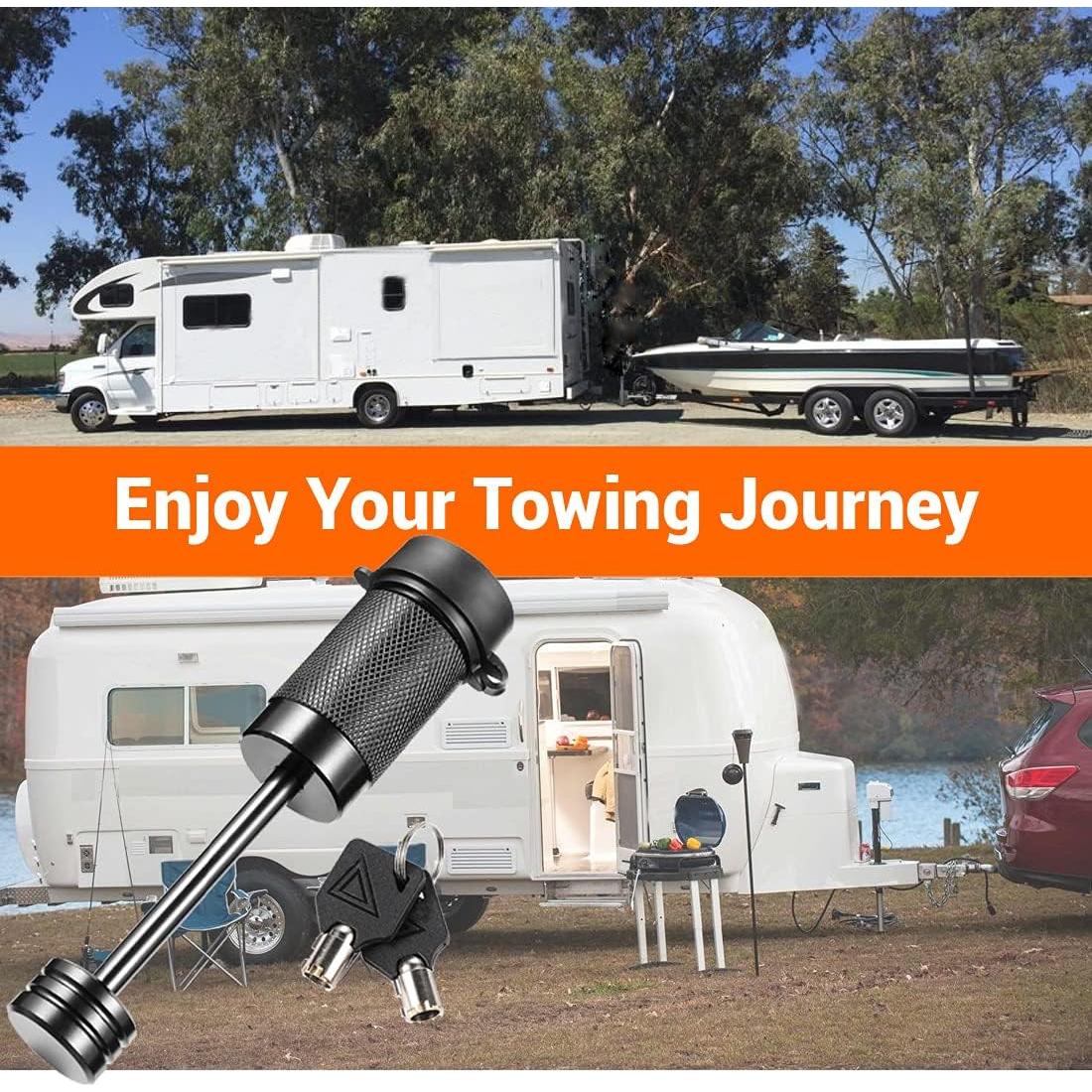 Cerradura de Acoplamiento CZC AUTO 1/4" Diámetro Negra