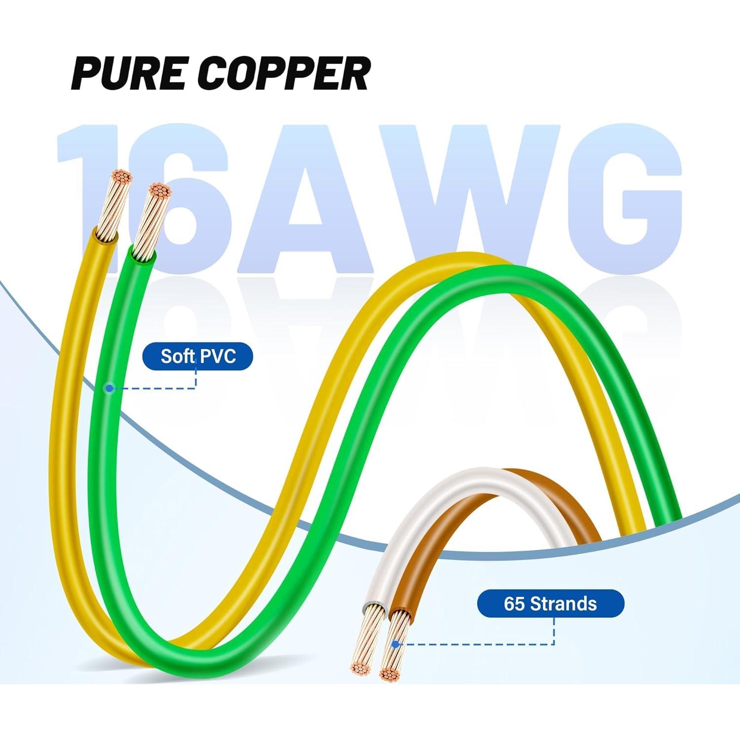 Conector de Remolque MECMO 4 Pines 1.22 m con Tapa de Polvo