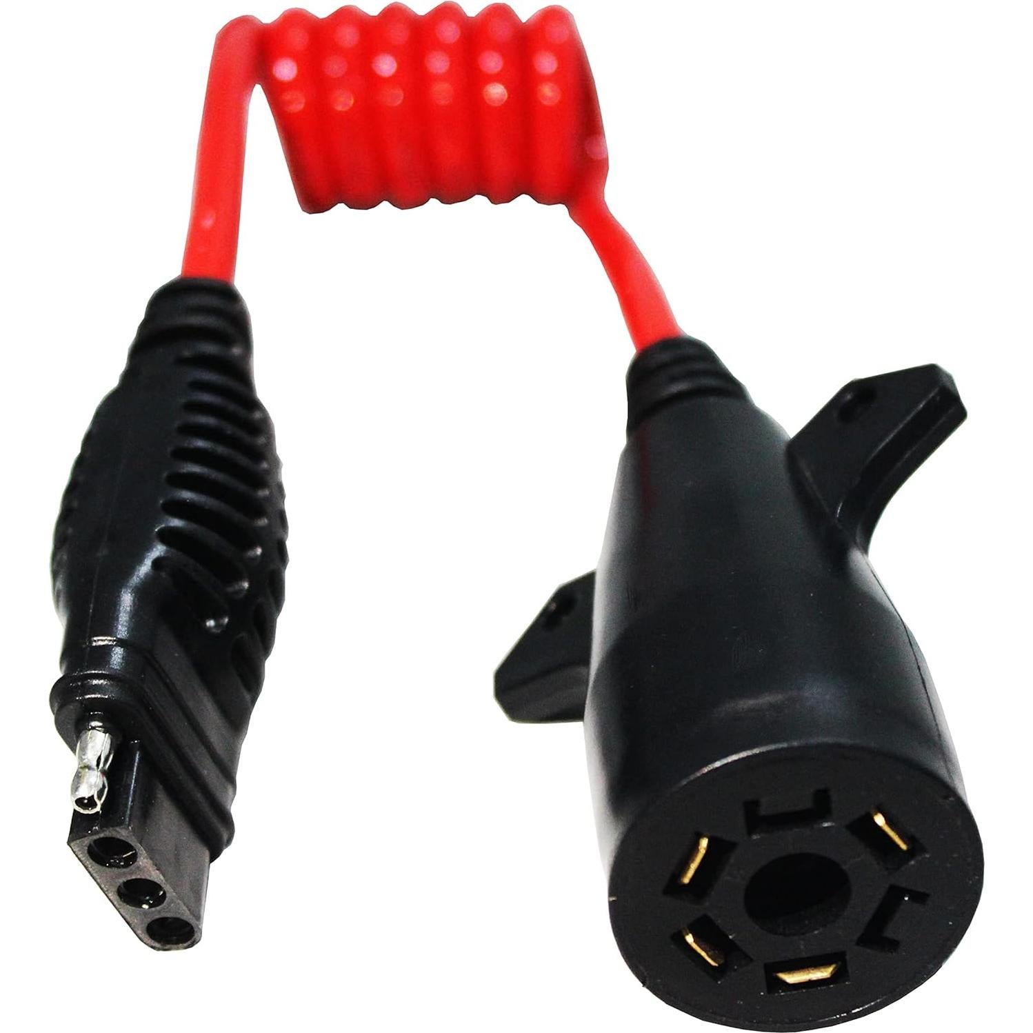 Adaptador de Enchufe 7 Vías a 4 Vías MaxxHaul 70086 con Cable 91 cm