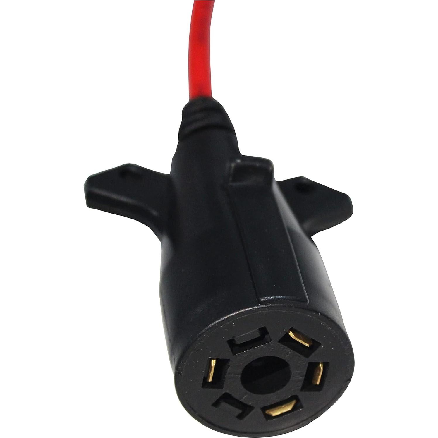 Adaptador de Enchufe 7 Vías a 4 Vías MaxxHaul 70086 con Cable 91 cm