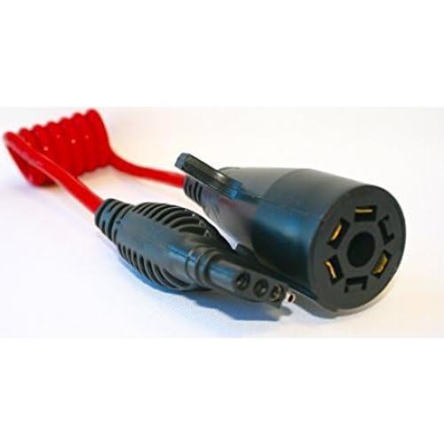 Adaptador de Enchufe 7 Vías a 4 Vías MaxxHaul 70086 con Cable 91 cm