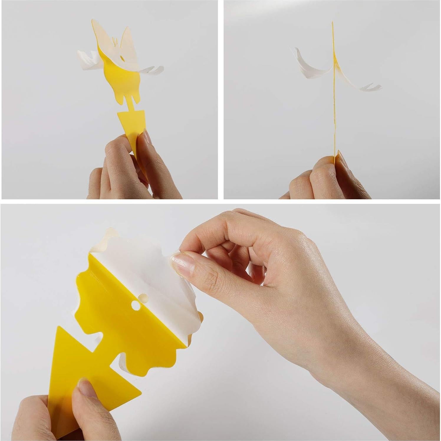 Trampas Adhesivas para Moscas de Fruta USKICH 96 Piezas