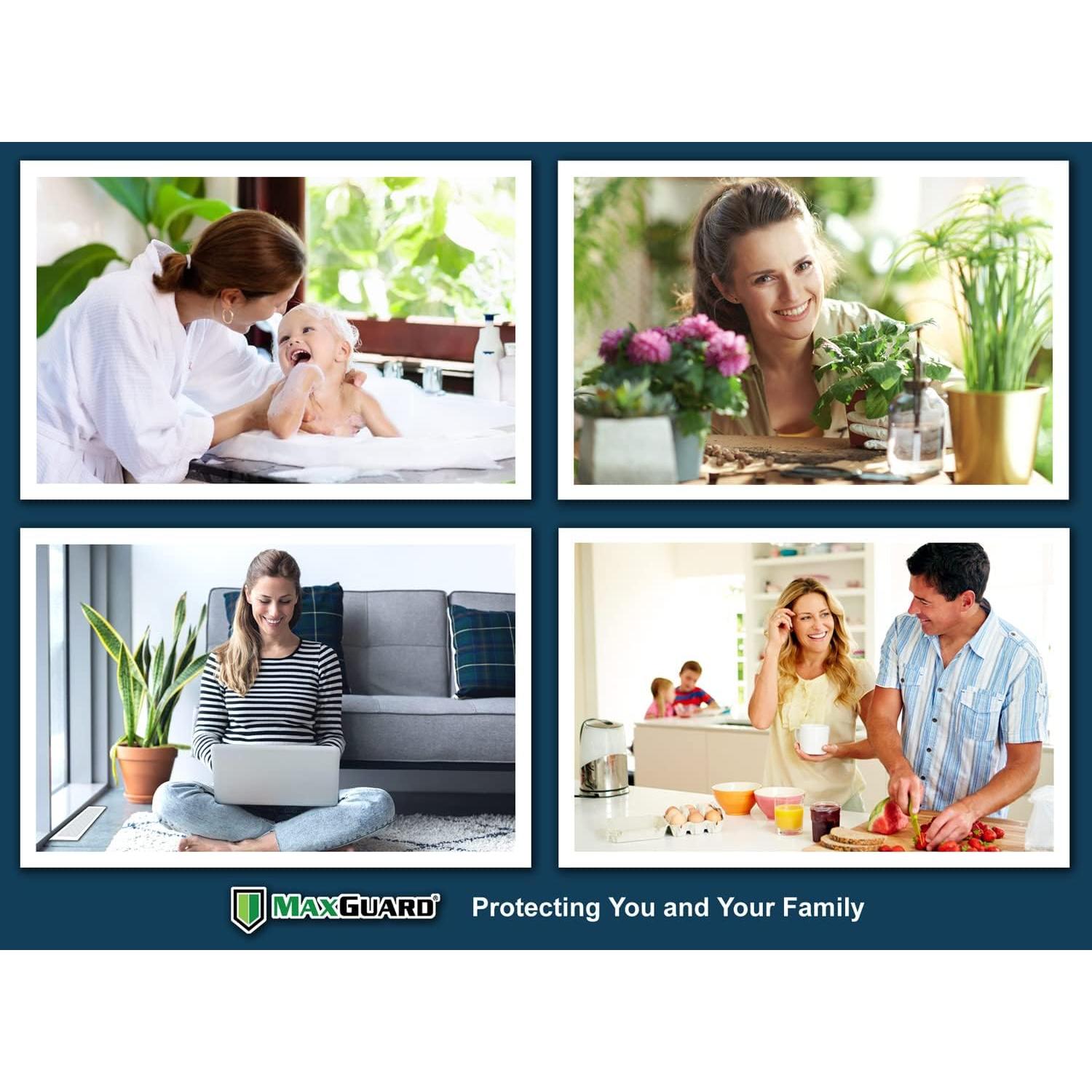 Tiras de Trampa de Pegamento MaxGuard 24 Unidades No Tóxicas