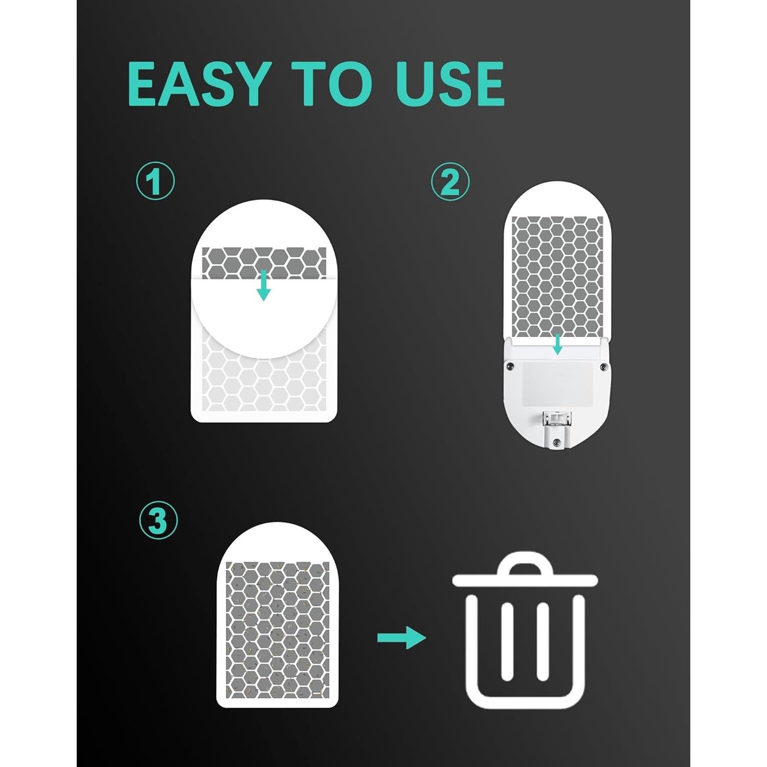 12 Recargas Trampa Insectos Voladores Dichroma FT06