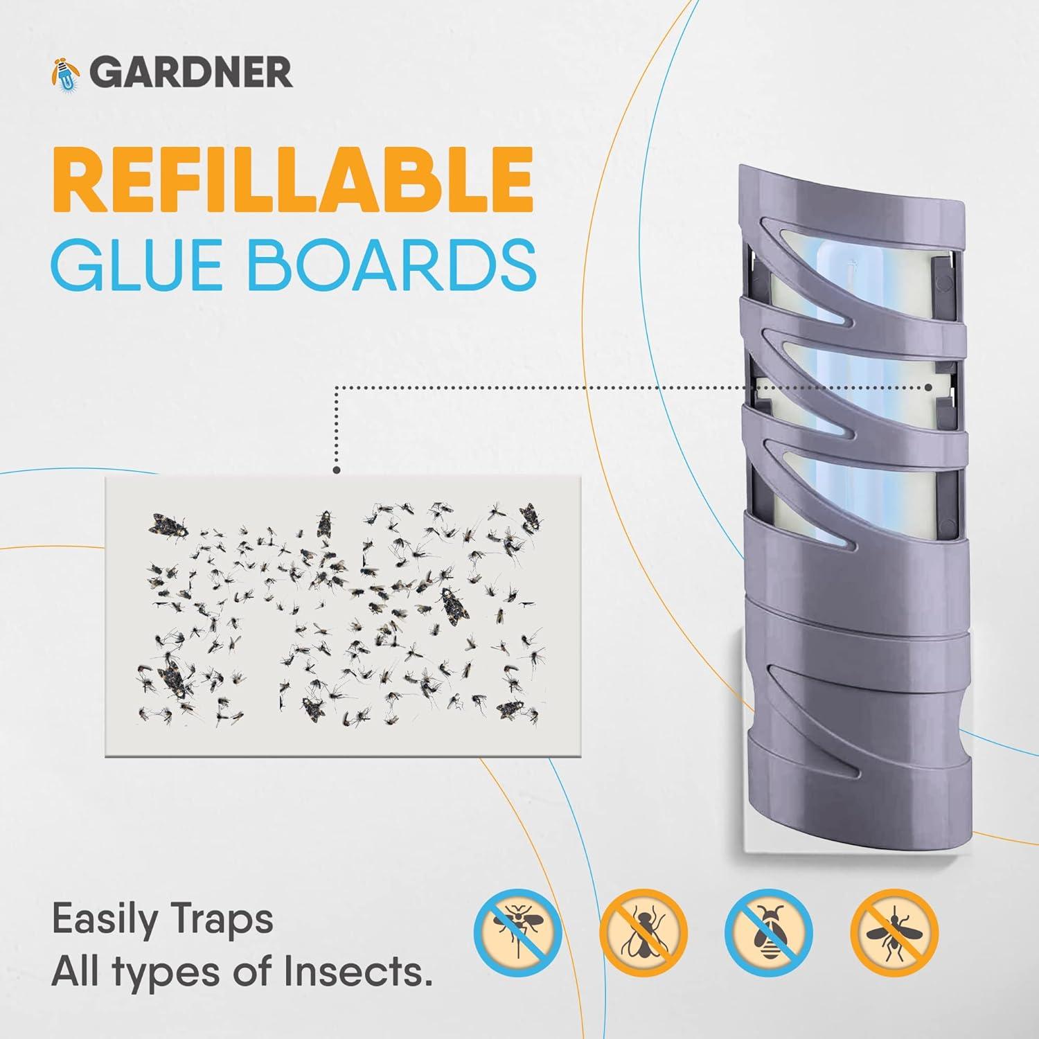 Tableros de Pegamento Flyweb Gardner - 10 Unidades 7.6x12.7 cm