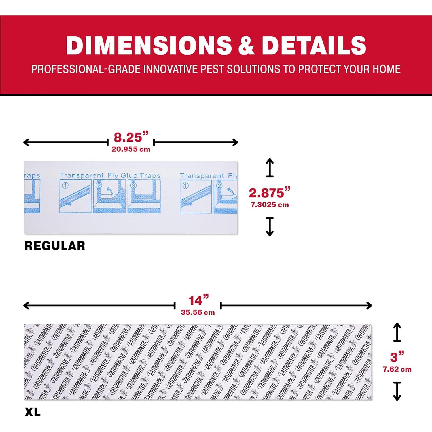 Trampas para Moscas Catchmaster 12 Unidades, Adhesivas y Seguras