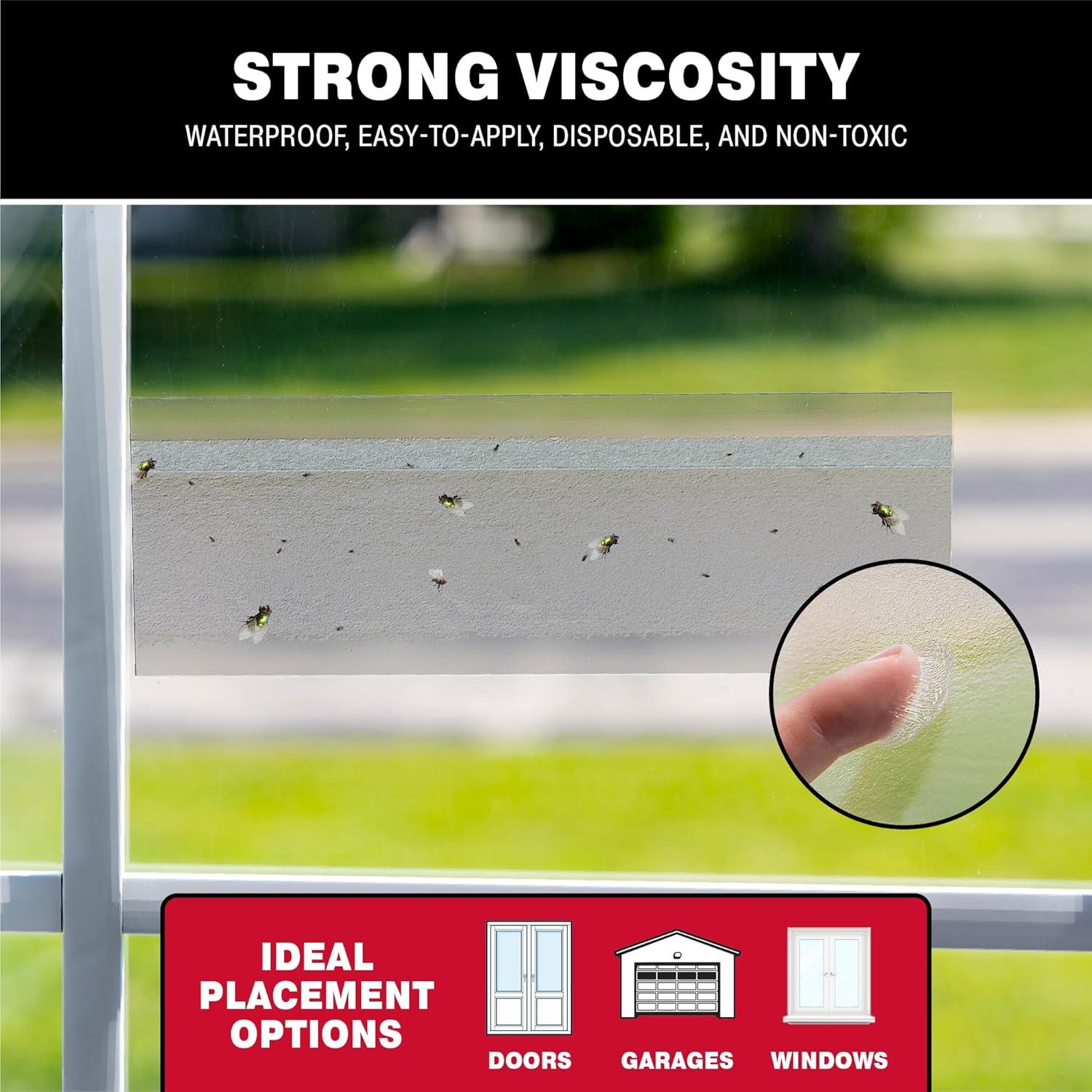 Trampas para Moscas Catchmaster 12 Unidades, Adhesivas y Seguras