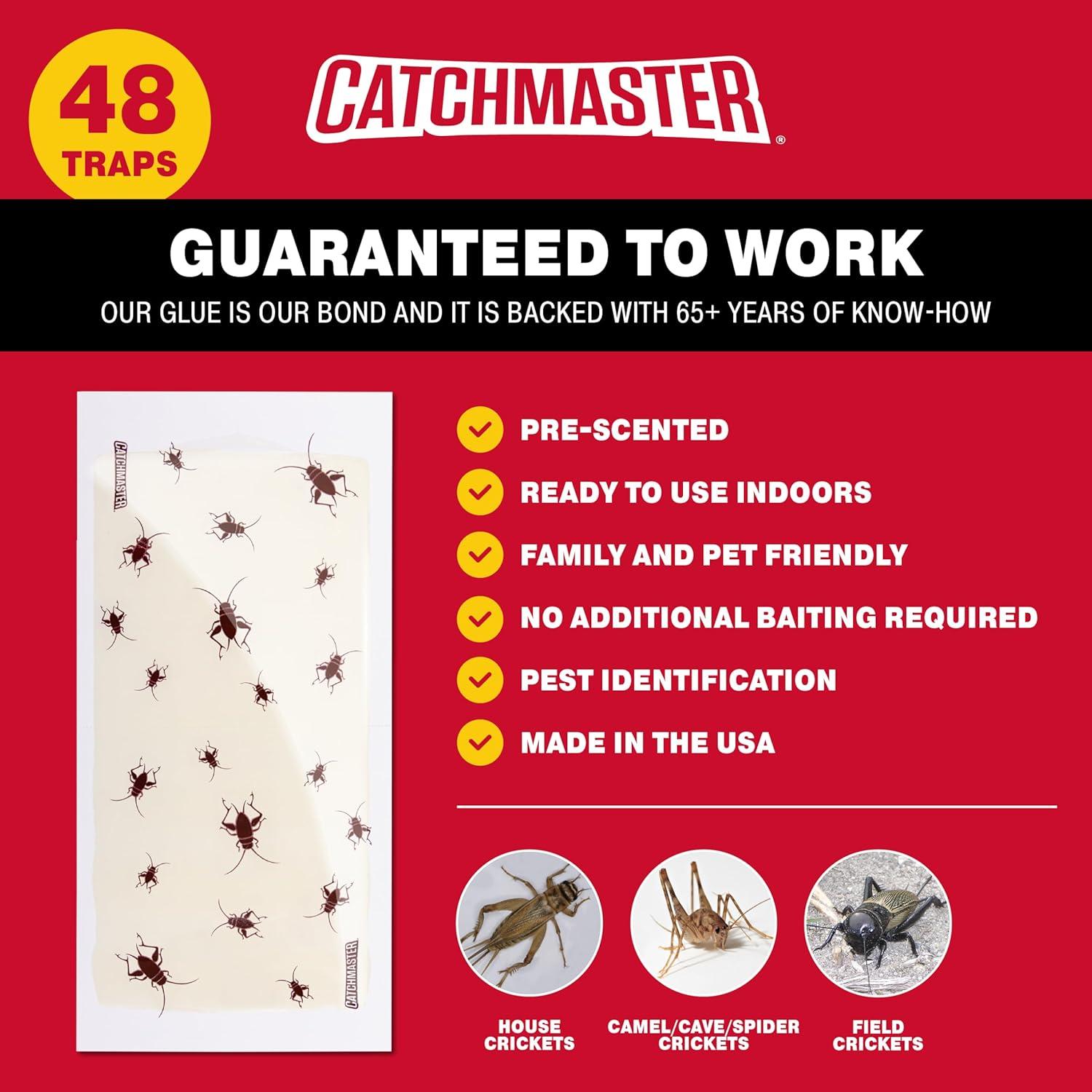 Trampas de Pegamento Catchmaster XL para Insectos - 6 Unidades