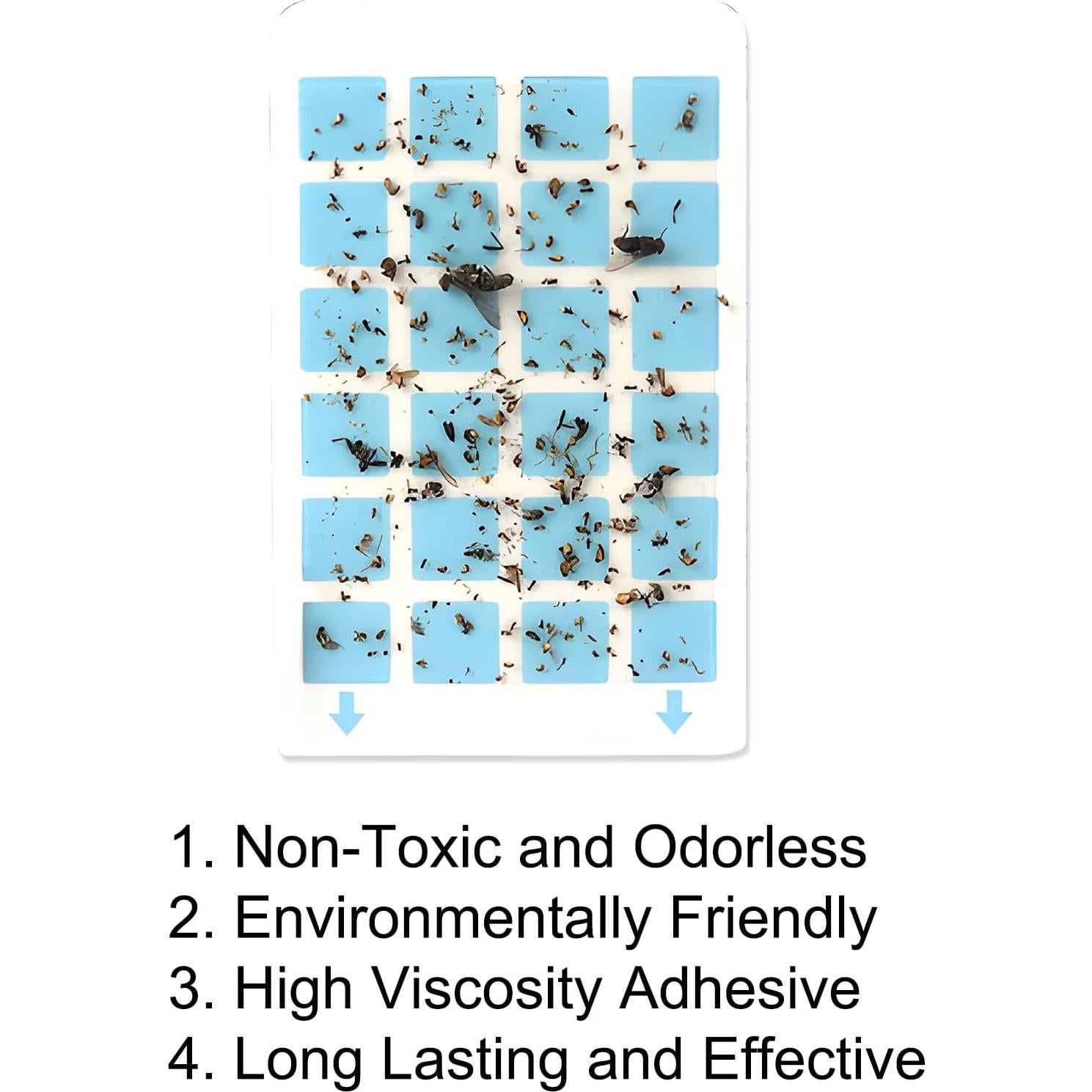 5 Recargas Tarjetas Adhesivas PESTCON para Trampa Insectos