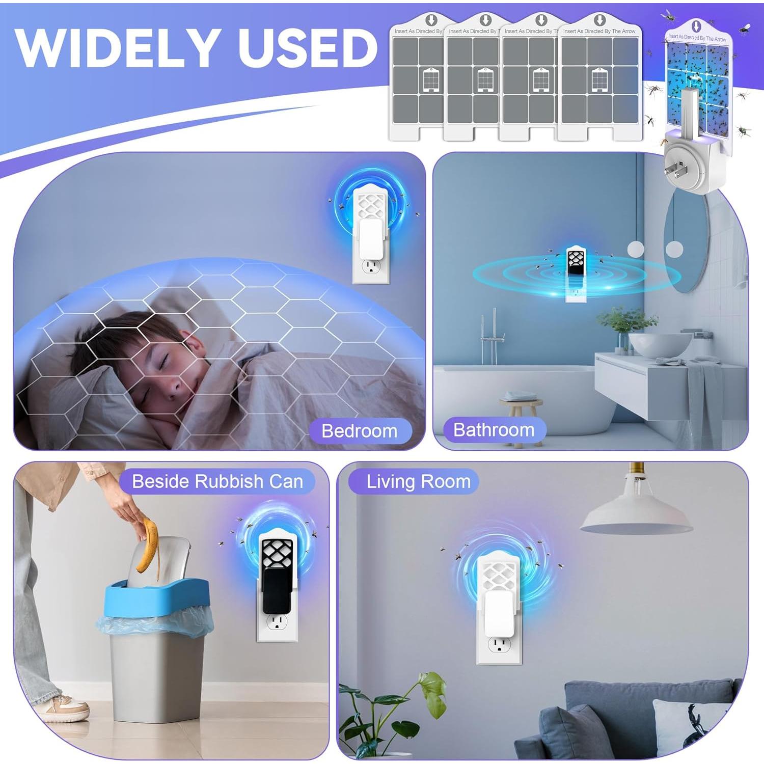 Recargas Adhesivas Qualirey 25 Unidades para Trampa Dynatrap