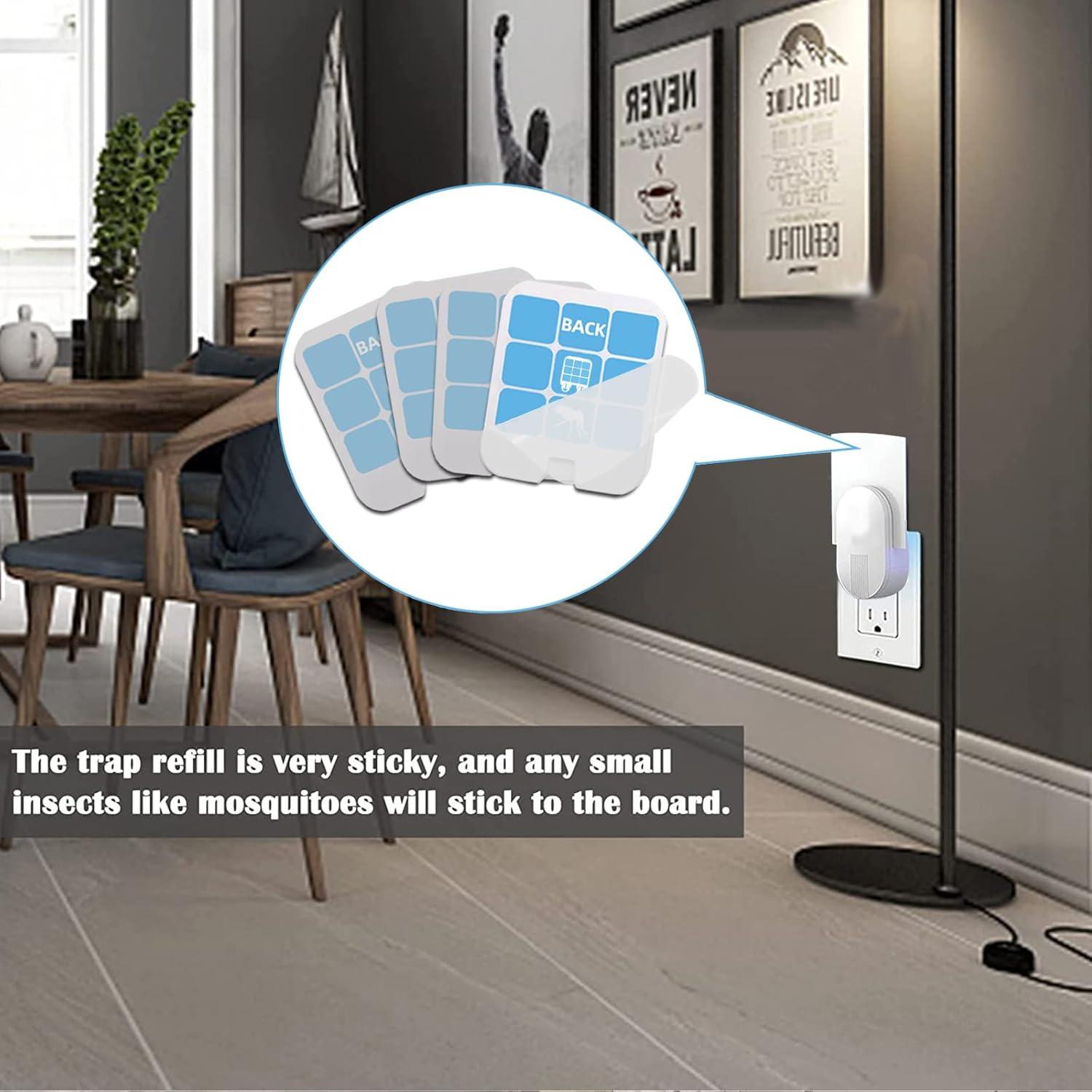 15 Recargas Tarjetas de Pegamento HTTLLH para Trampa de Insectos