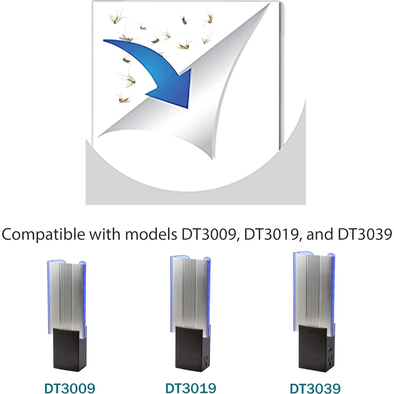 12 Tableros de Pegamento Dichroma para Trampa Dynatrap