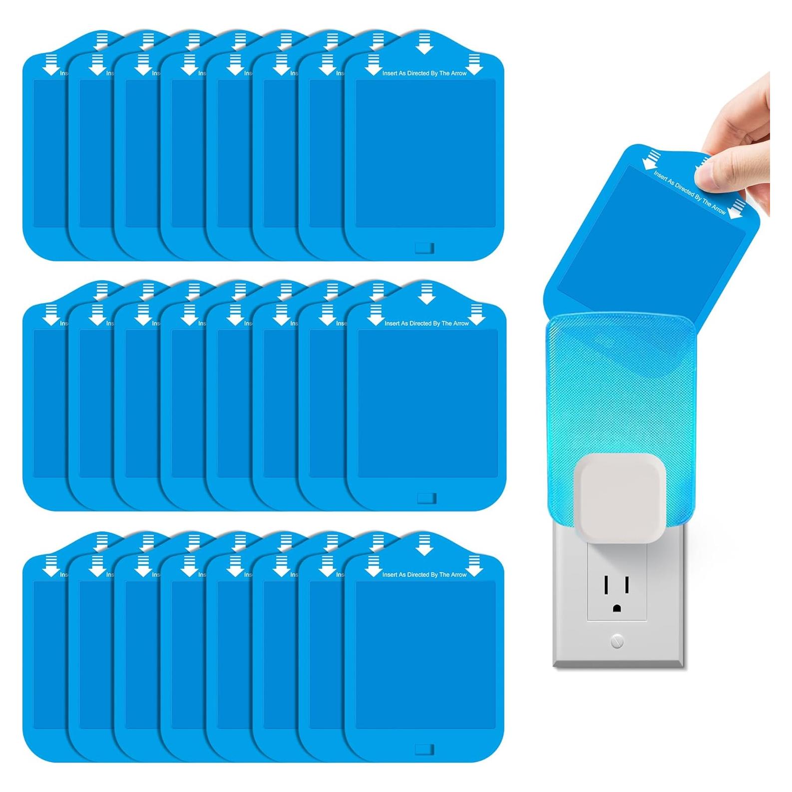 Recargas Trampa Moscas Qualirey 25 Unidades Adhesivas Azul