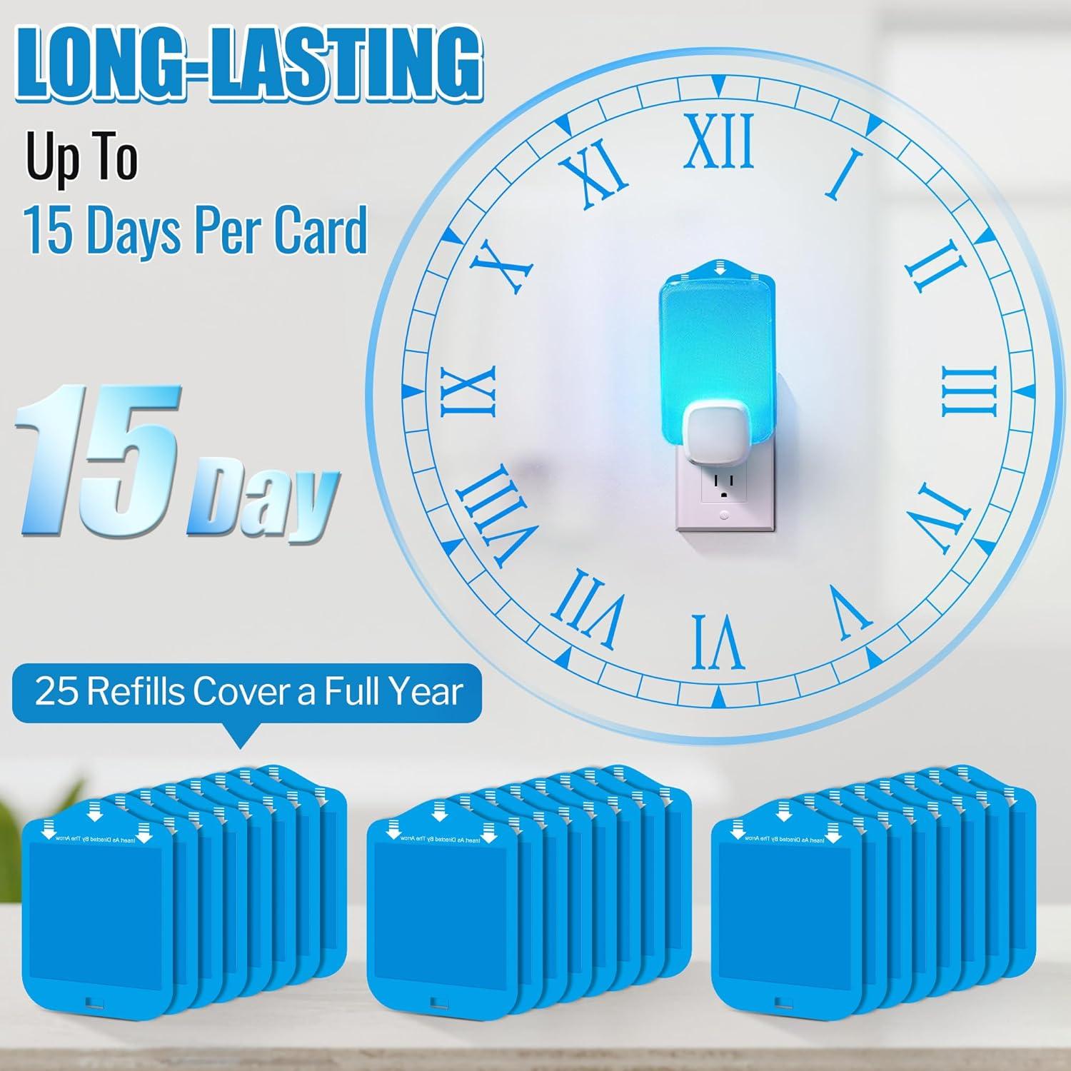 Recargas Trampa Moscas Qualirey 25 Unidades Adhesivas Azul