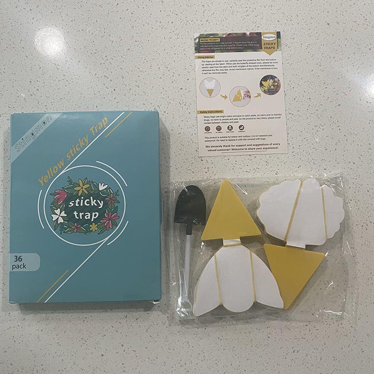 Trampas Adhesivas para Moscas de la Fruta Stingmon - 36 Piezas