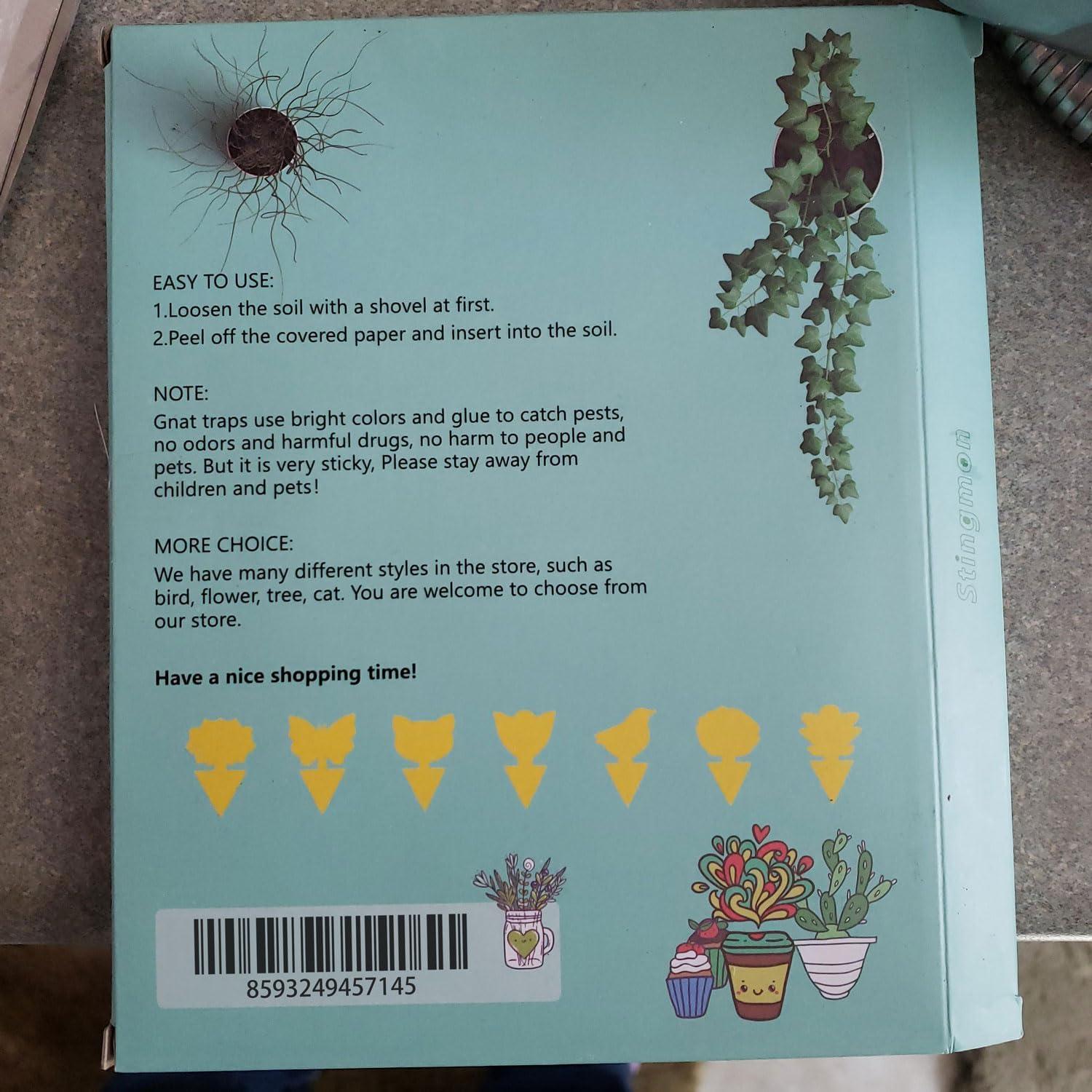 Trampas Adhesivas para Moscas de la Fruta Stingmon - 36 Piezas