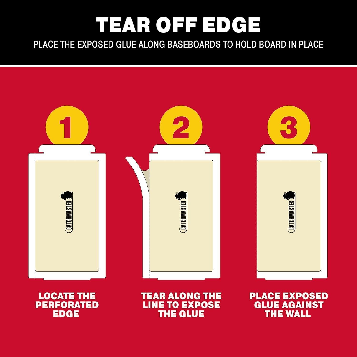 Trampas de Pegamento Catchmaster 30PK para Ratones e Insectos