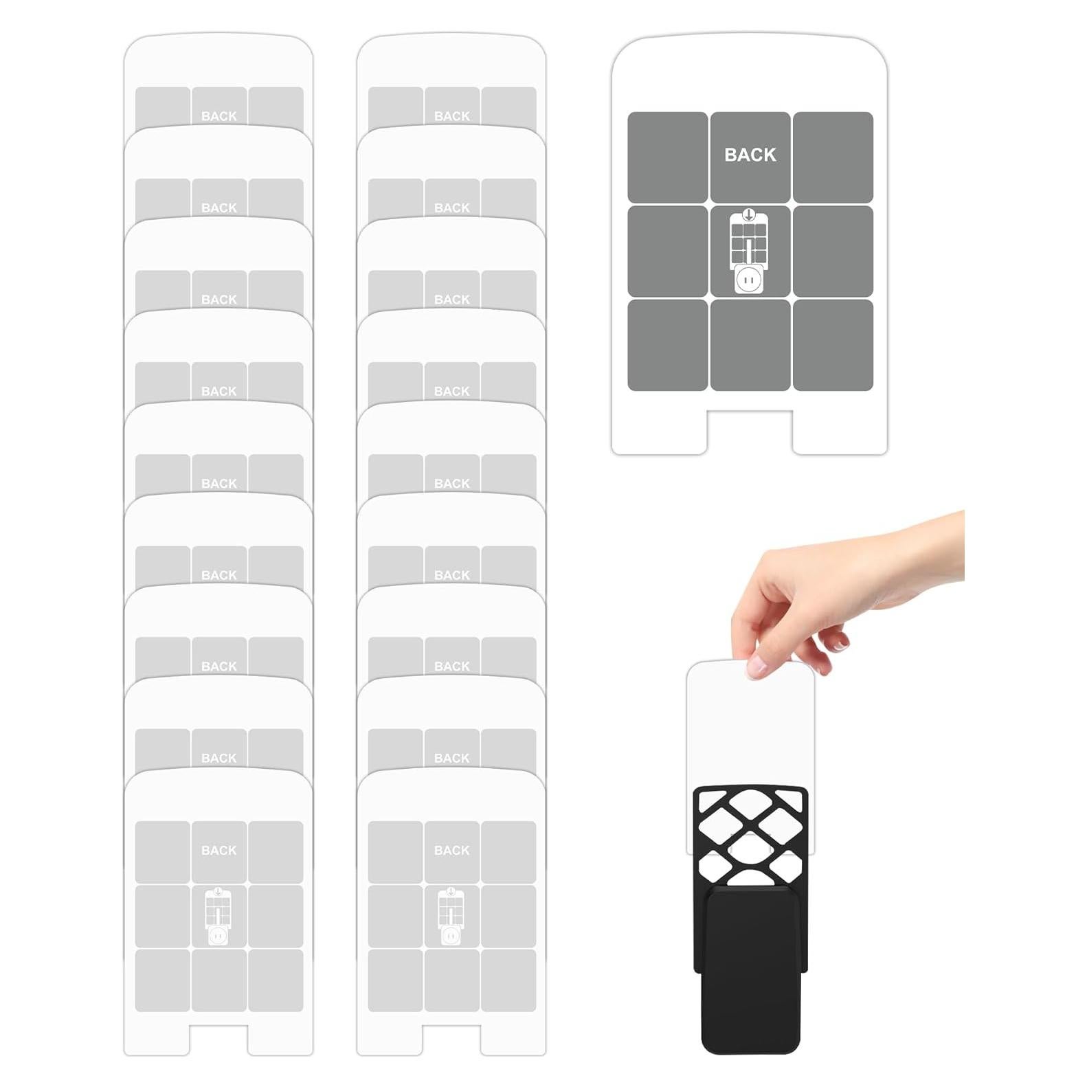 20 Tarjetas Adhesivas Repuesto Dynatrap DT3007 Trampa Insectos