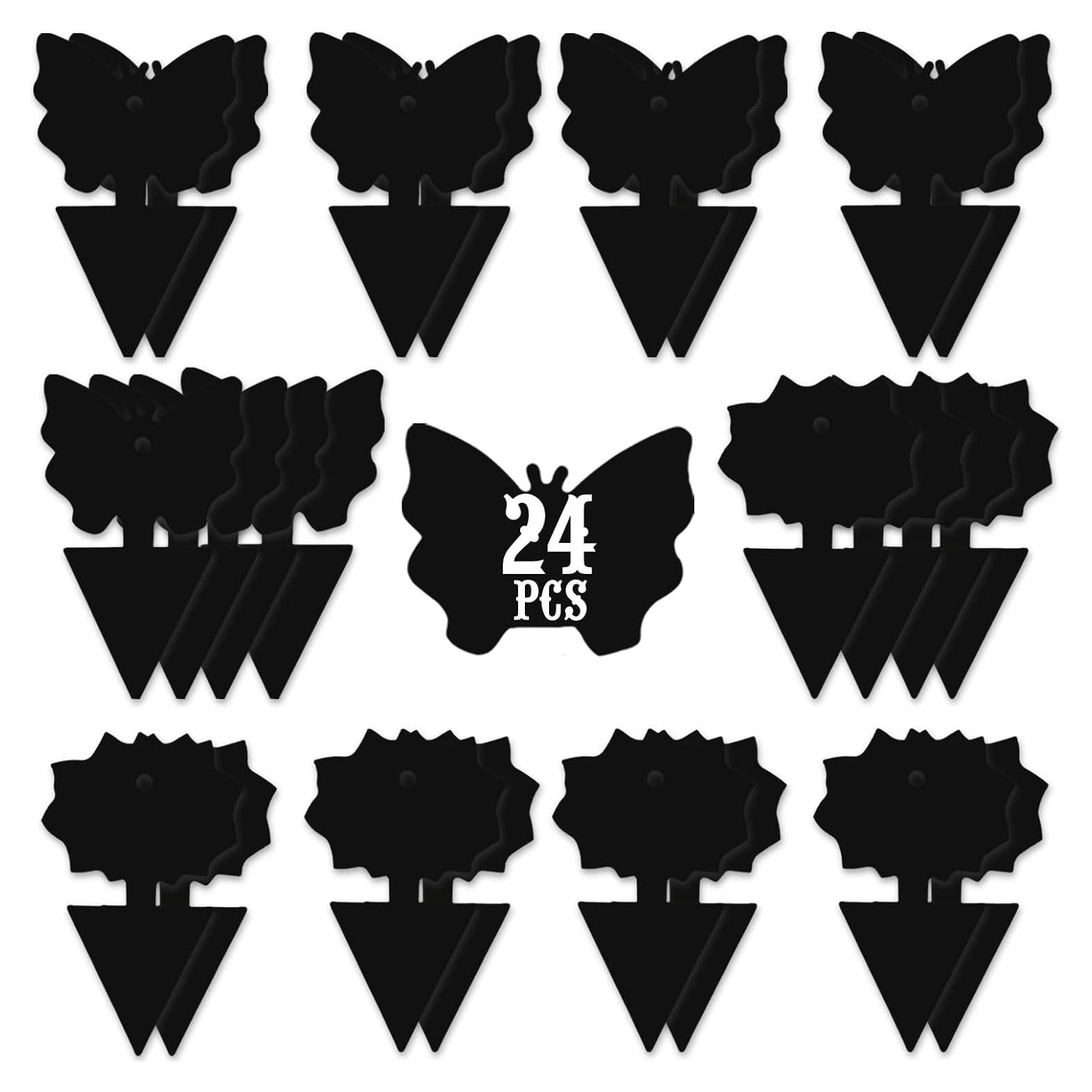 Trampa Adhesiva USKICH para Moscas y Mosquitos - 24 Pzs Negros