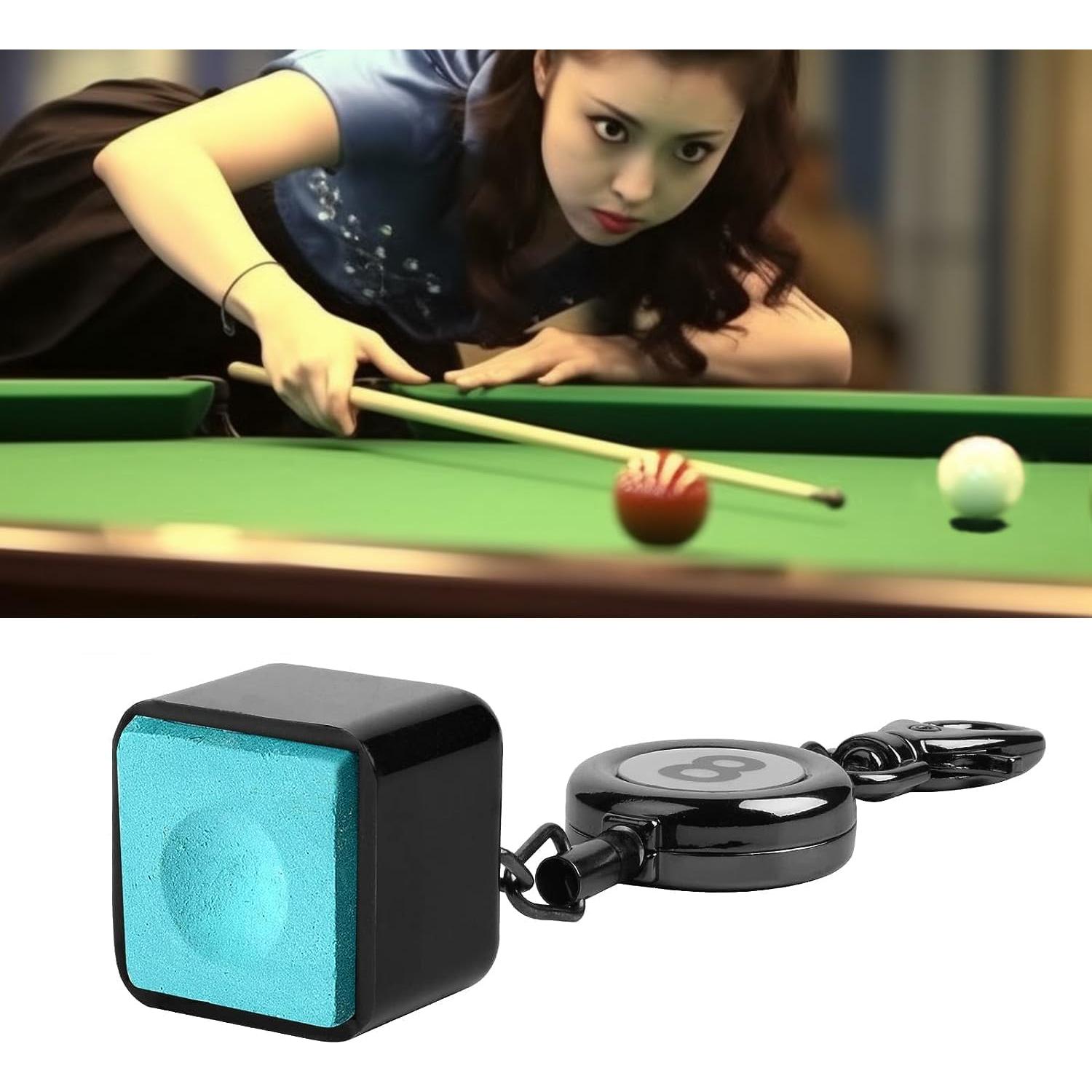 Soporte de Tiza para Billar Genérico Portátil con Clip