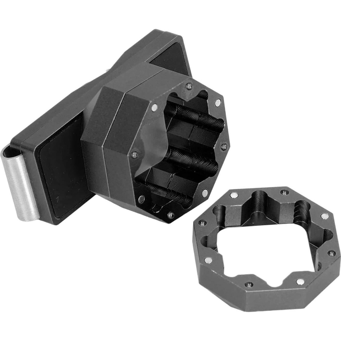 Soporte de Tiza de Billar Asixxsix de Aluminio Magnético