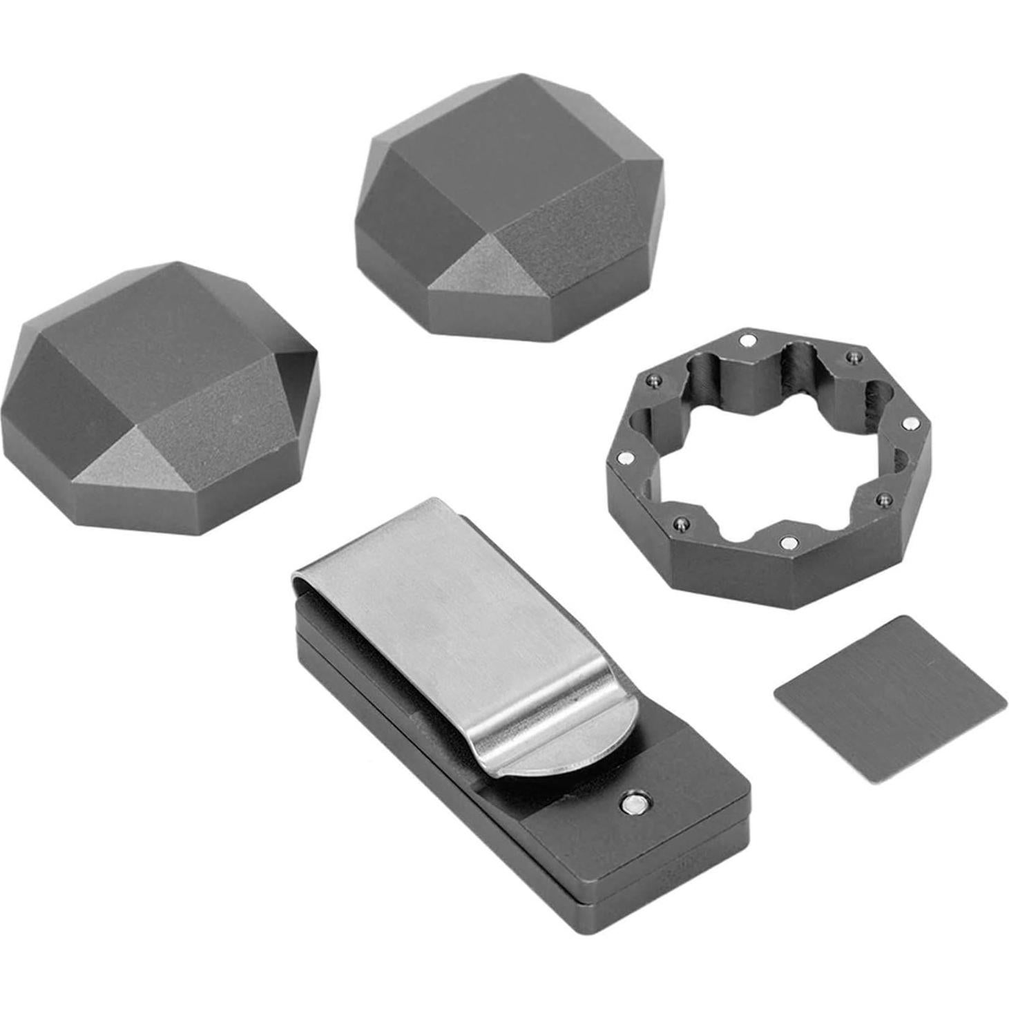 Soporte de Tiza de Billar Asixxsix de Aluminio Magnético