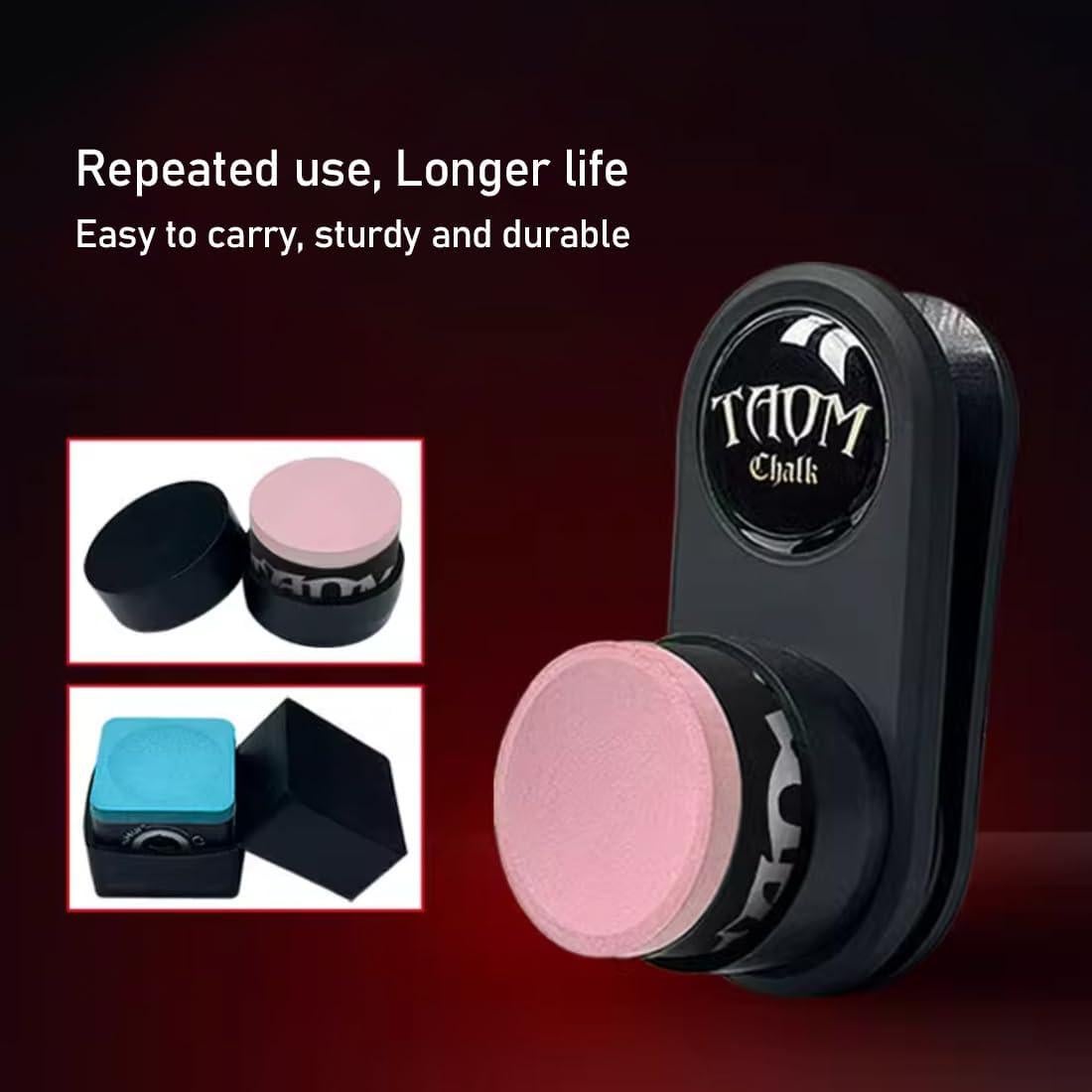 Soporte de Tiza Magnético de Silicona YEUEK para Billar