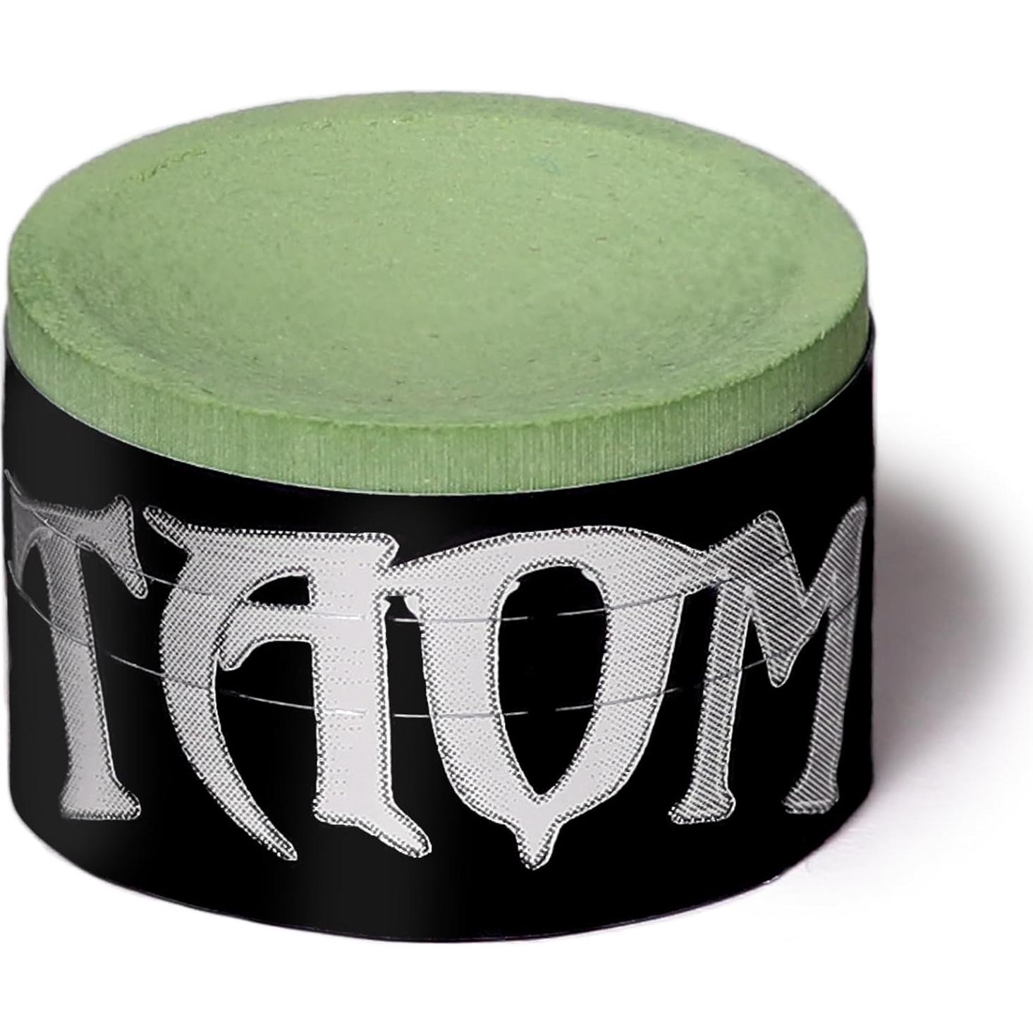 Tiza de Billar Taom V10 Verde con Soporte - Premium