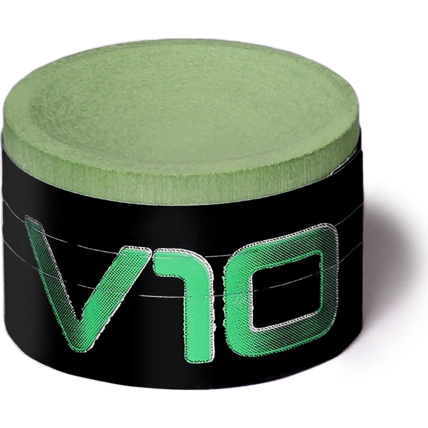 Tiza de Billar Taom V10 Verde con Soporte - Premium