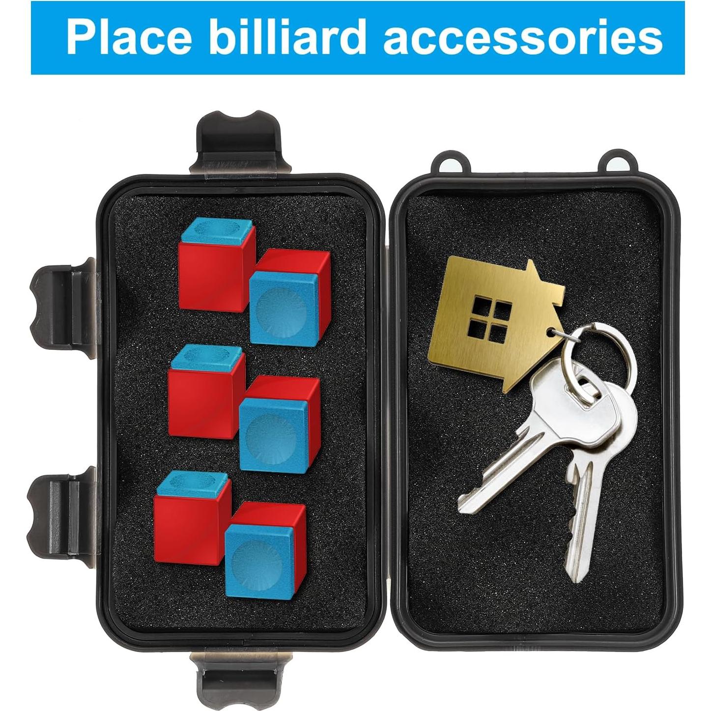 Bolsa de Almacenamiento para Accesorios de Billar PATIKIL 13x8cm