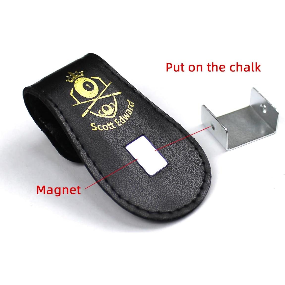 Soporte de Tiza Magnético Scott Edward para Billar y Snooker