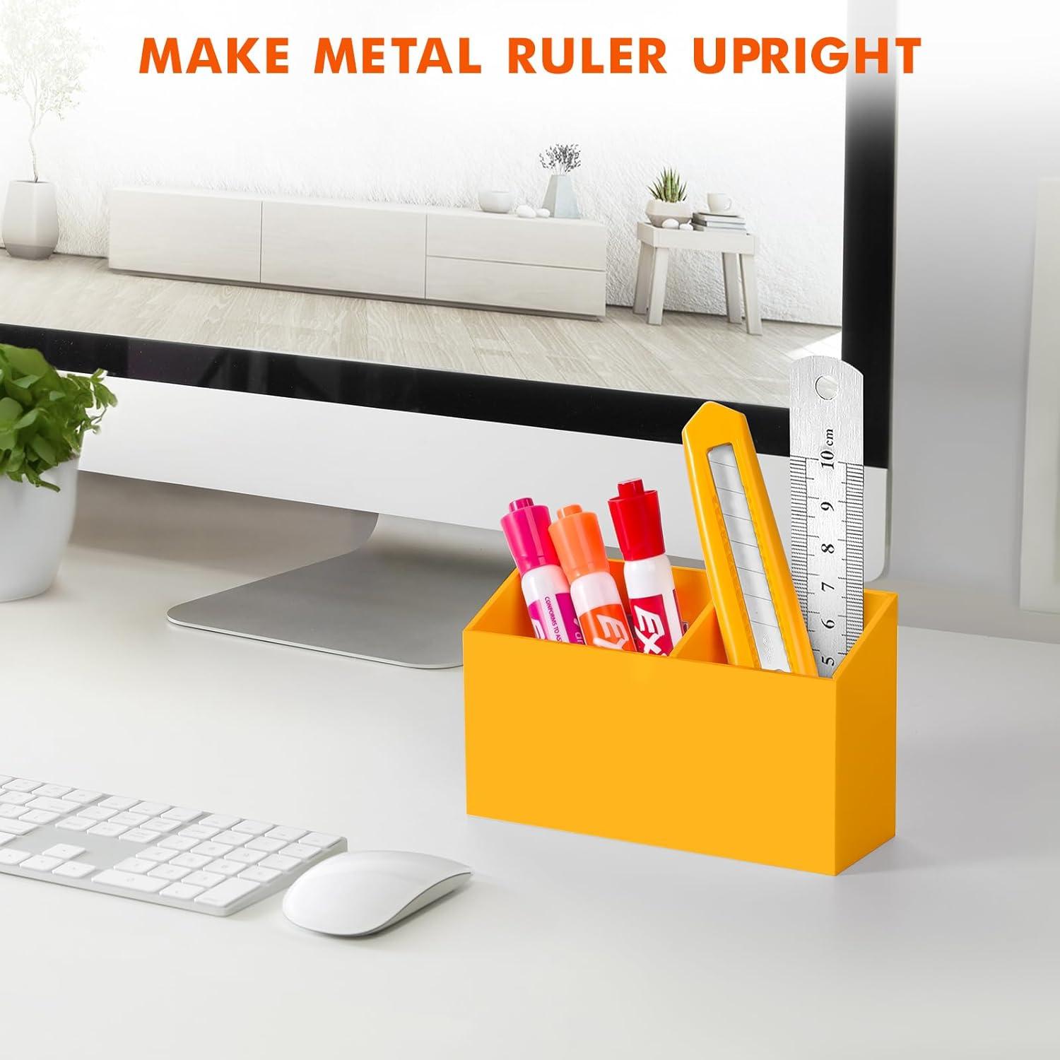 Soporte Magnético para Marcadores BEYGORM Naranja 15x8.9cm