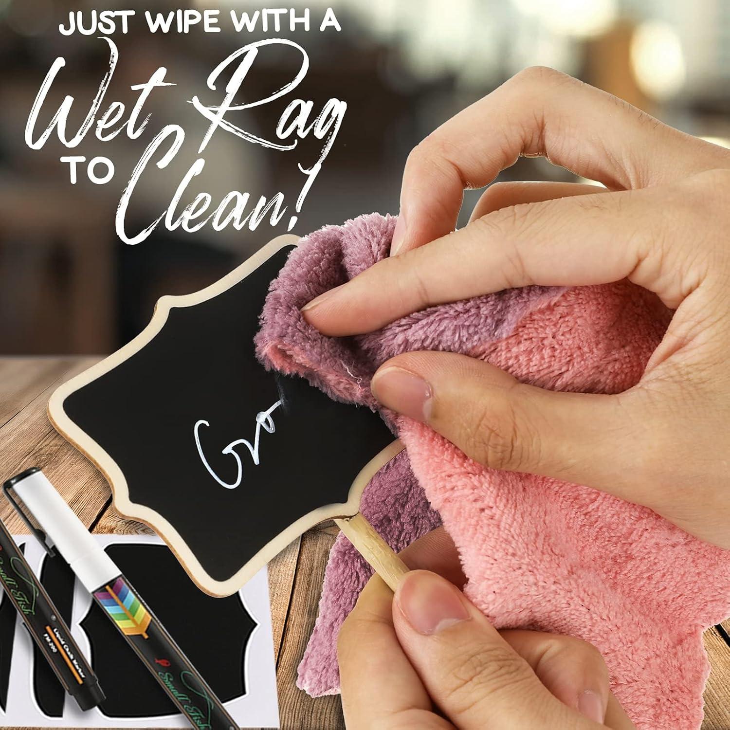 Mini Carteles de Tiza OleOletOy 30 Piezas para Buffet y Mesa