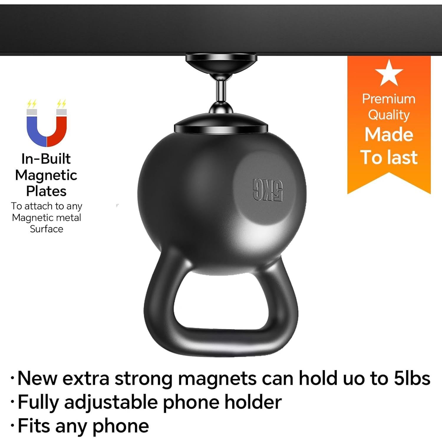 Soporte Magnético Coolpow para Teléfono Gimnasio MagSafe