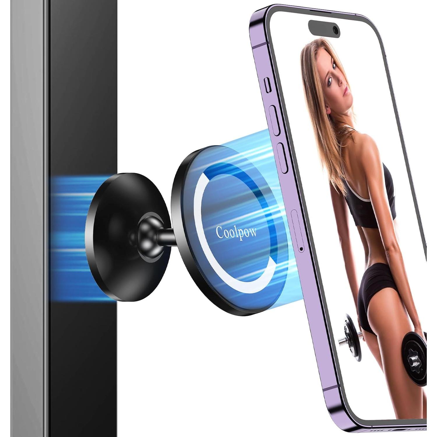 Soporte Magnético Coolpow para Teléfono Gimnasio MagSafe