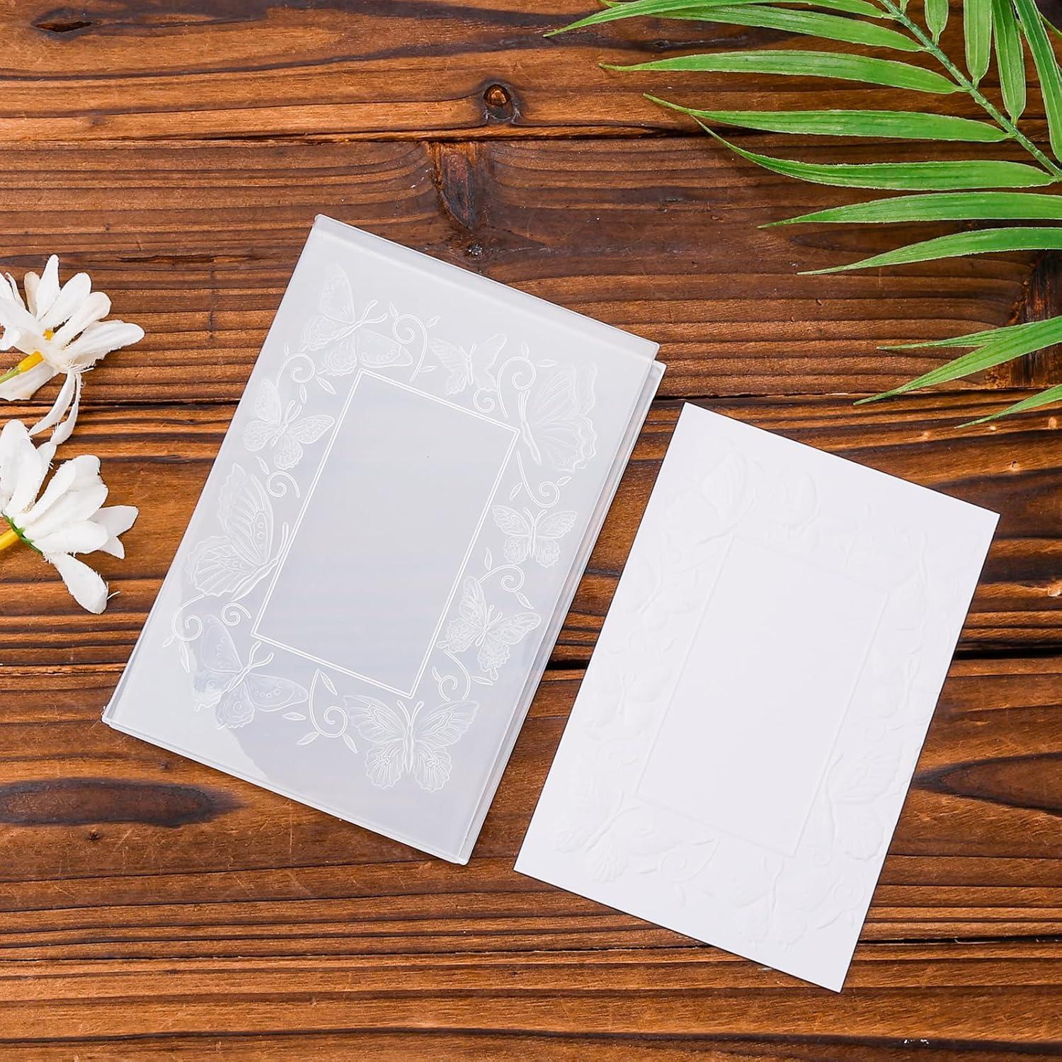 Carpeta de Relieve 3D Mariposa Gosknor 16.3x11.5cm Manualidades